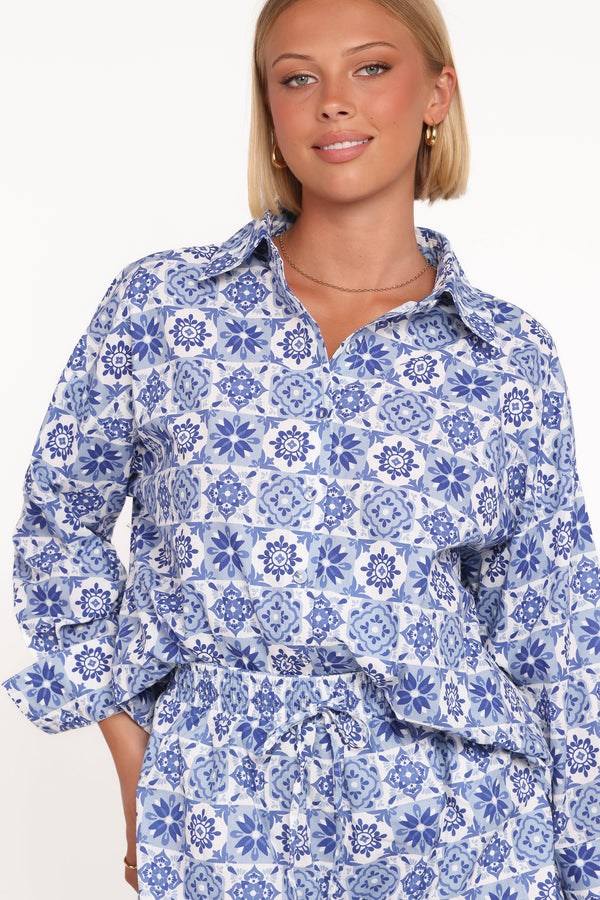 SETS Banksie Short Set - Blue Tile