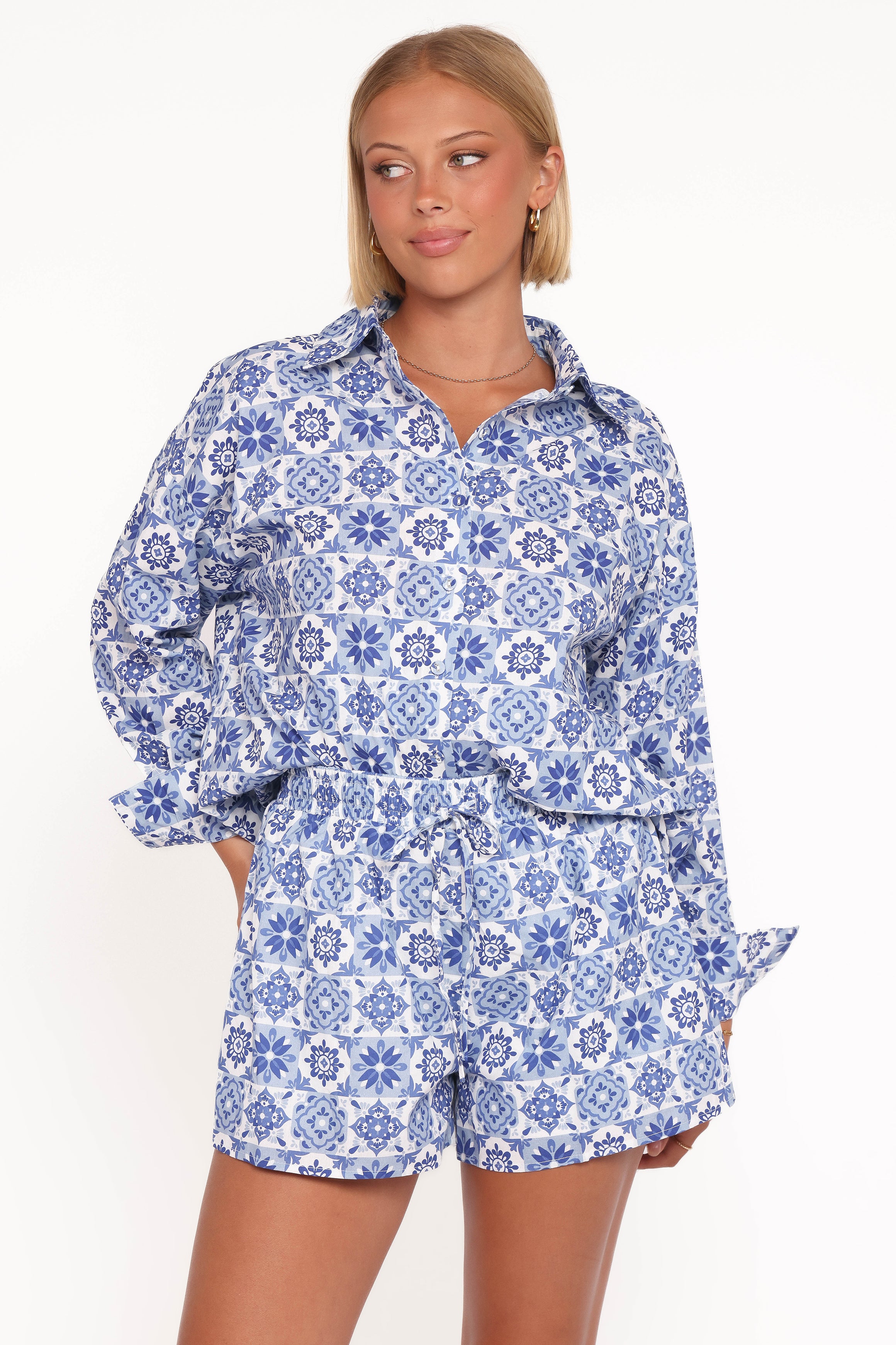 SETS Banksie Short Set - Blue Tile