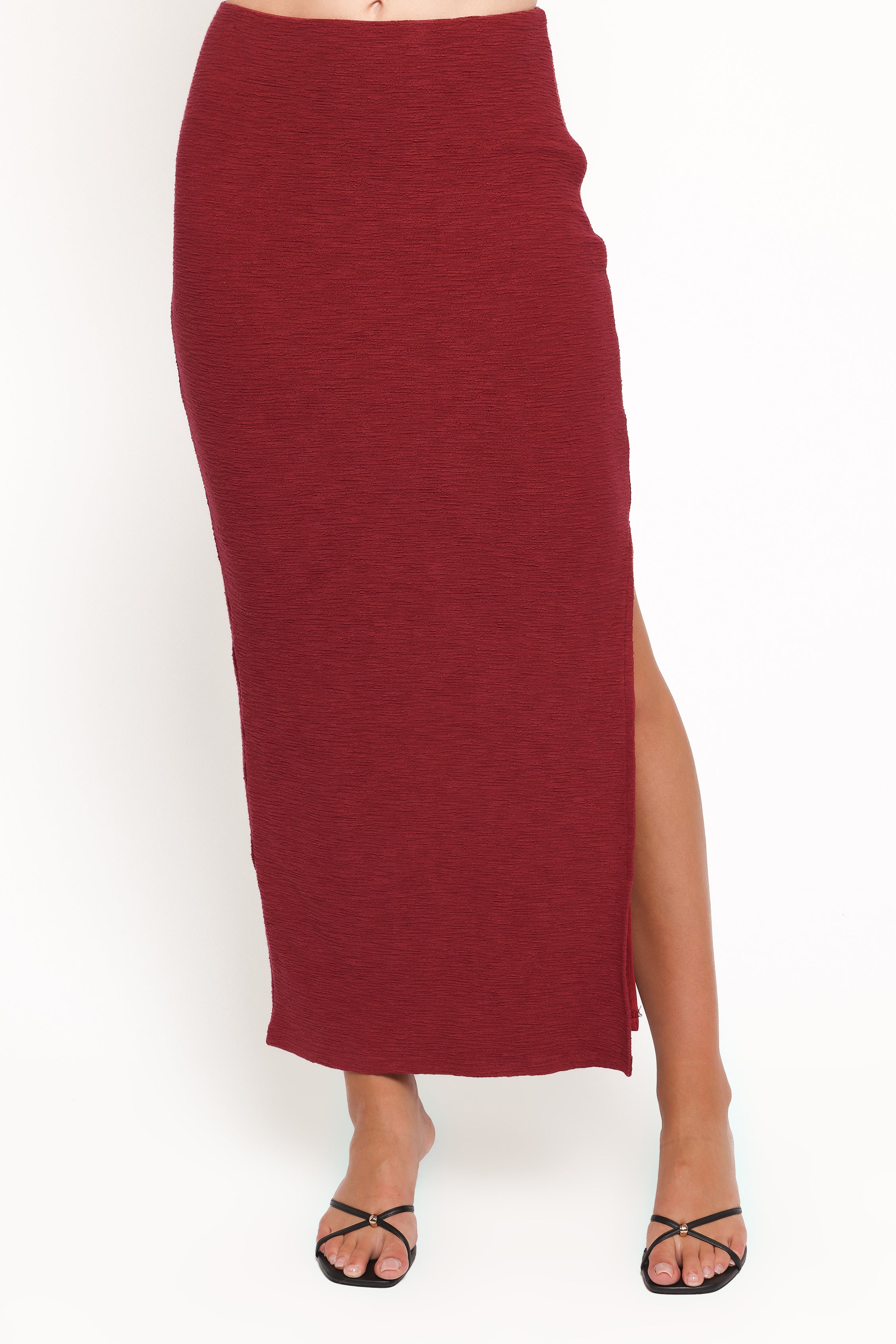 SETS Beatrice Maxi Skirt Set - Berry