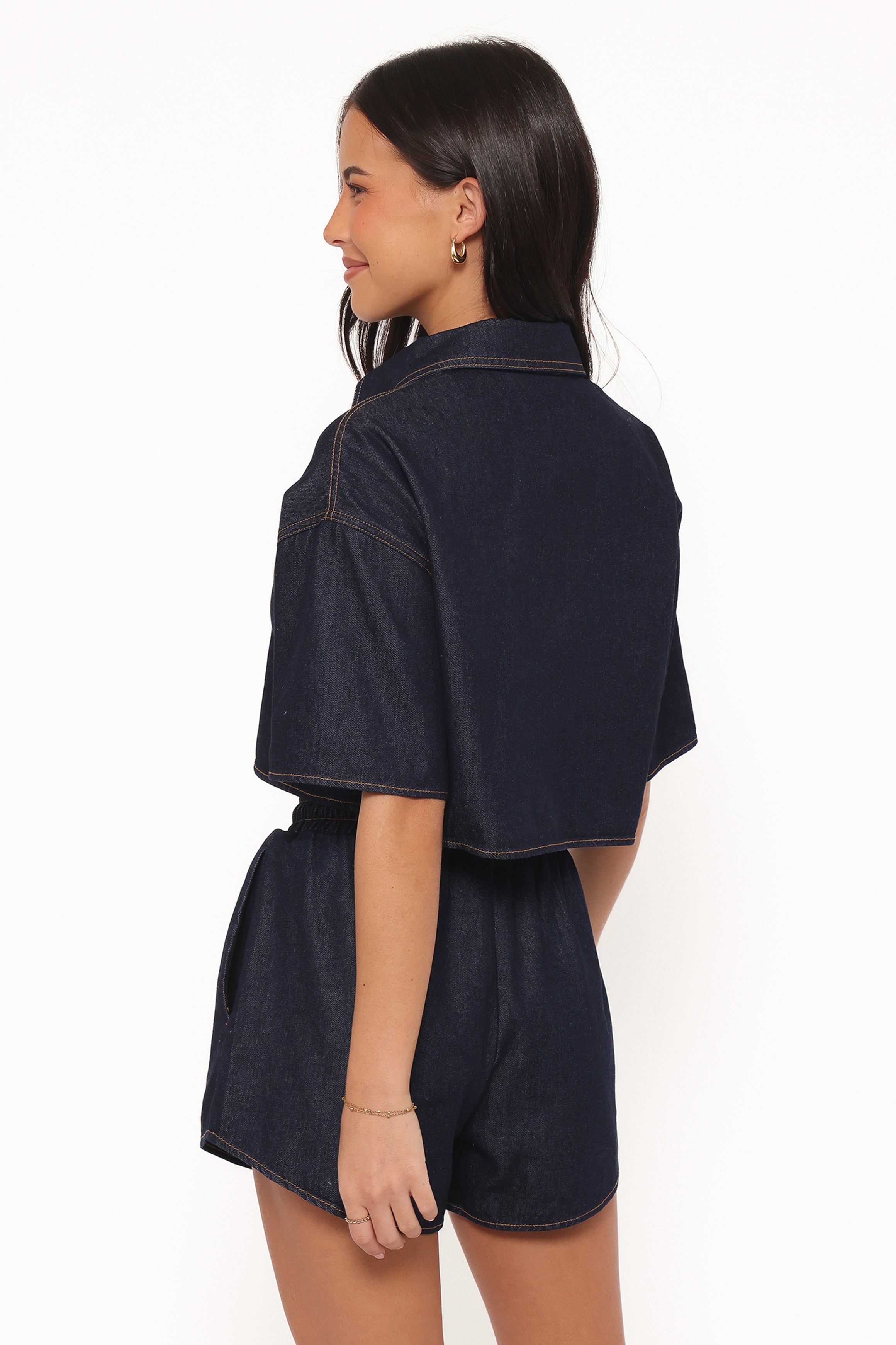 SETS Bels Denim Short Set - Indigo