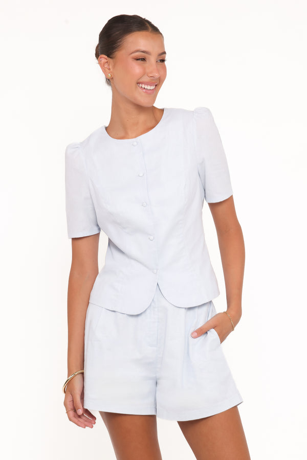 SETS Bentley Short Set - Pale Blue