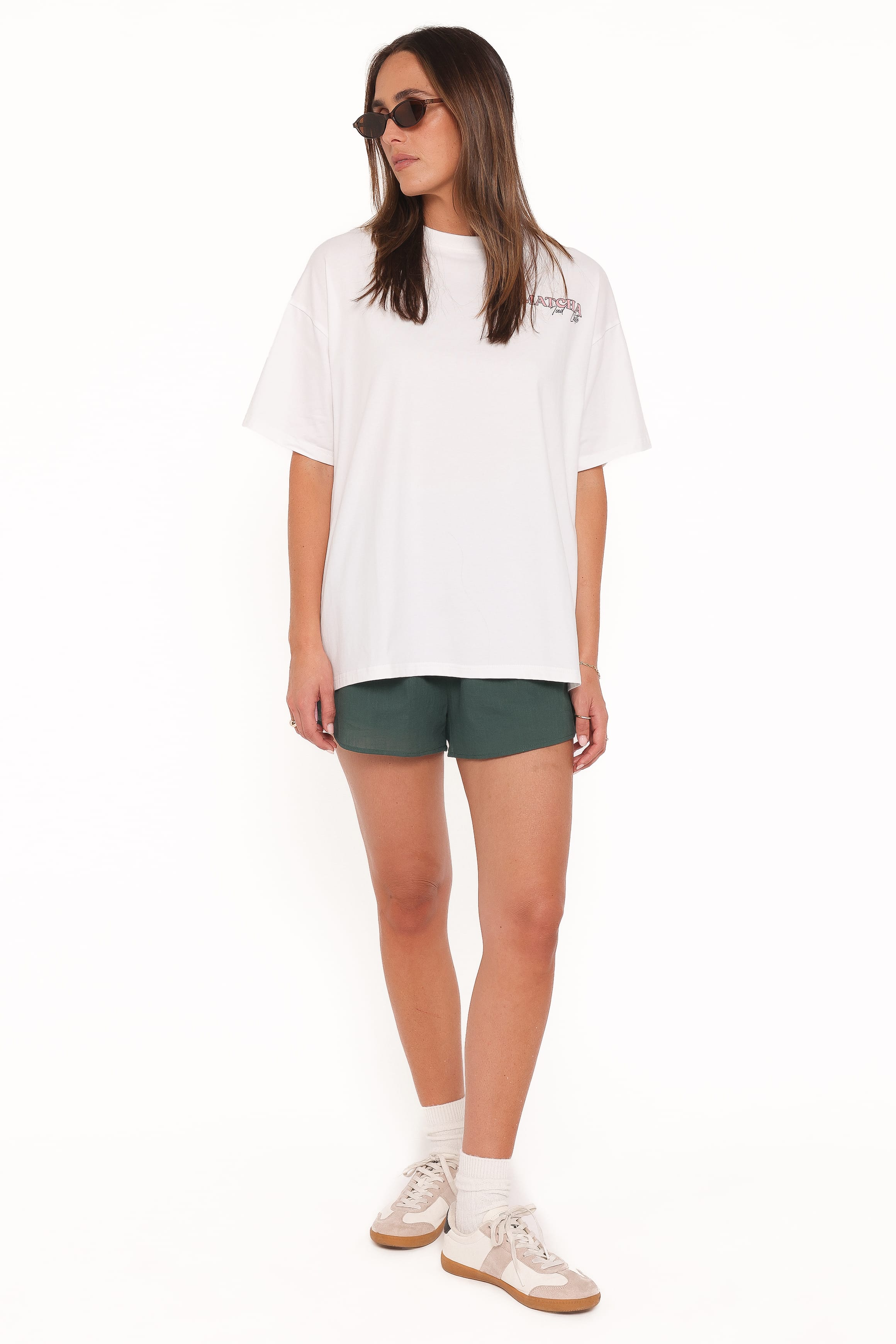 SETS Billie Short Set - Green Matcha