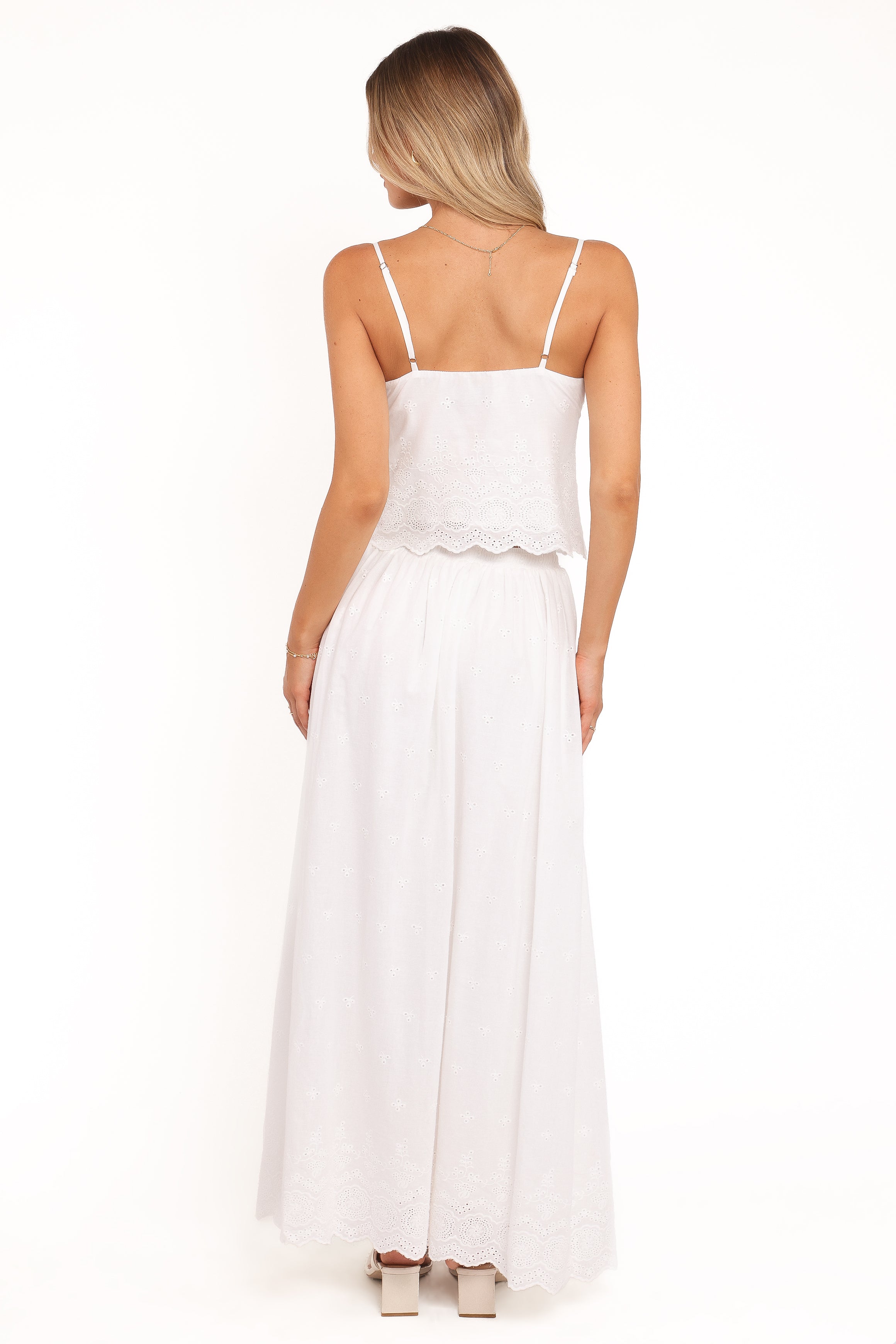 SETS Blaire Skirt Set - White