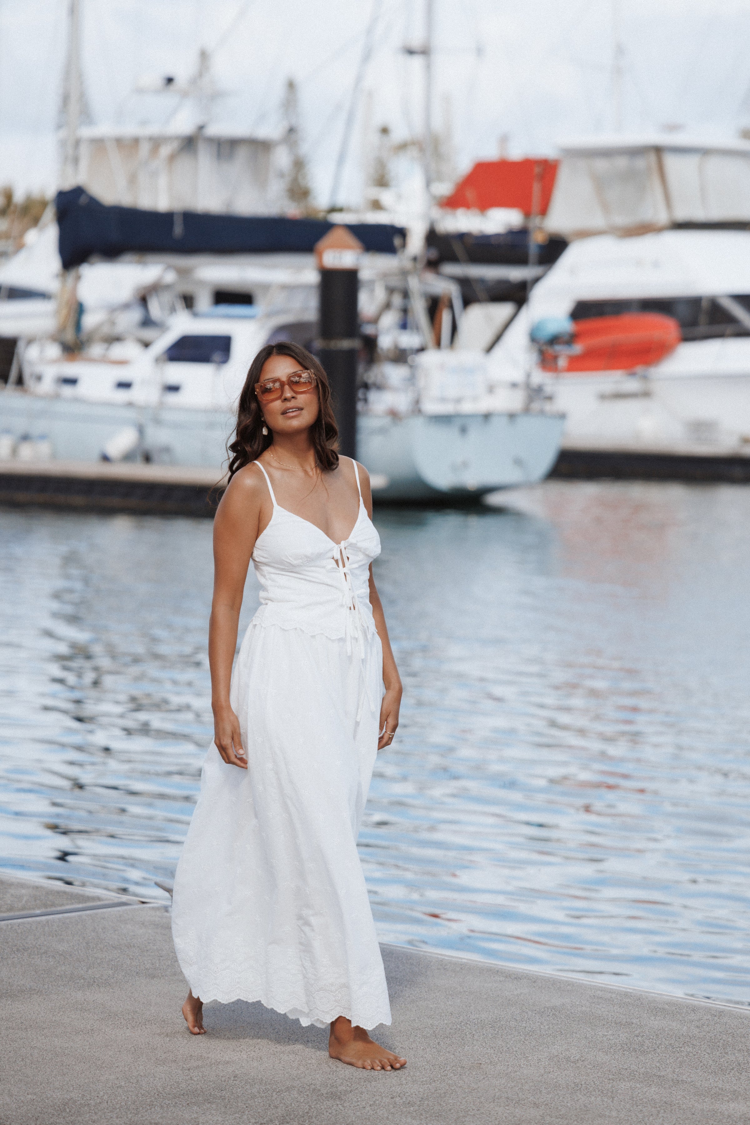 SETS Blaire Skirt Set - White