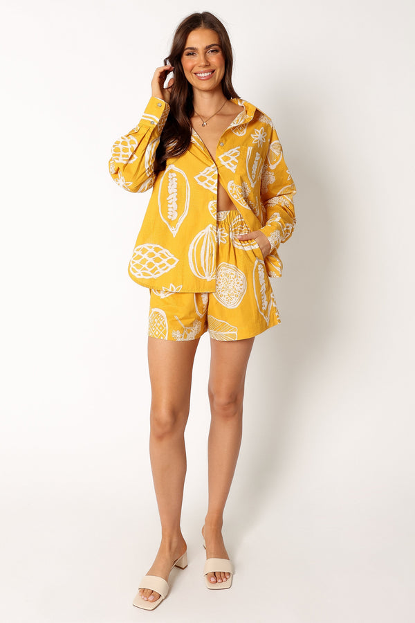 SETS @Bonnie Two Piece Set - Yellow