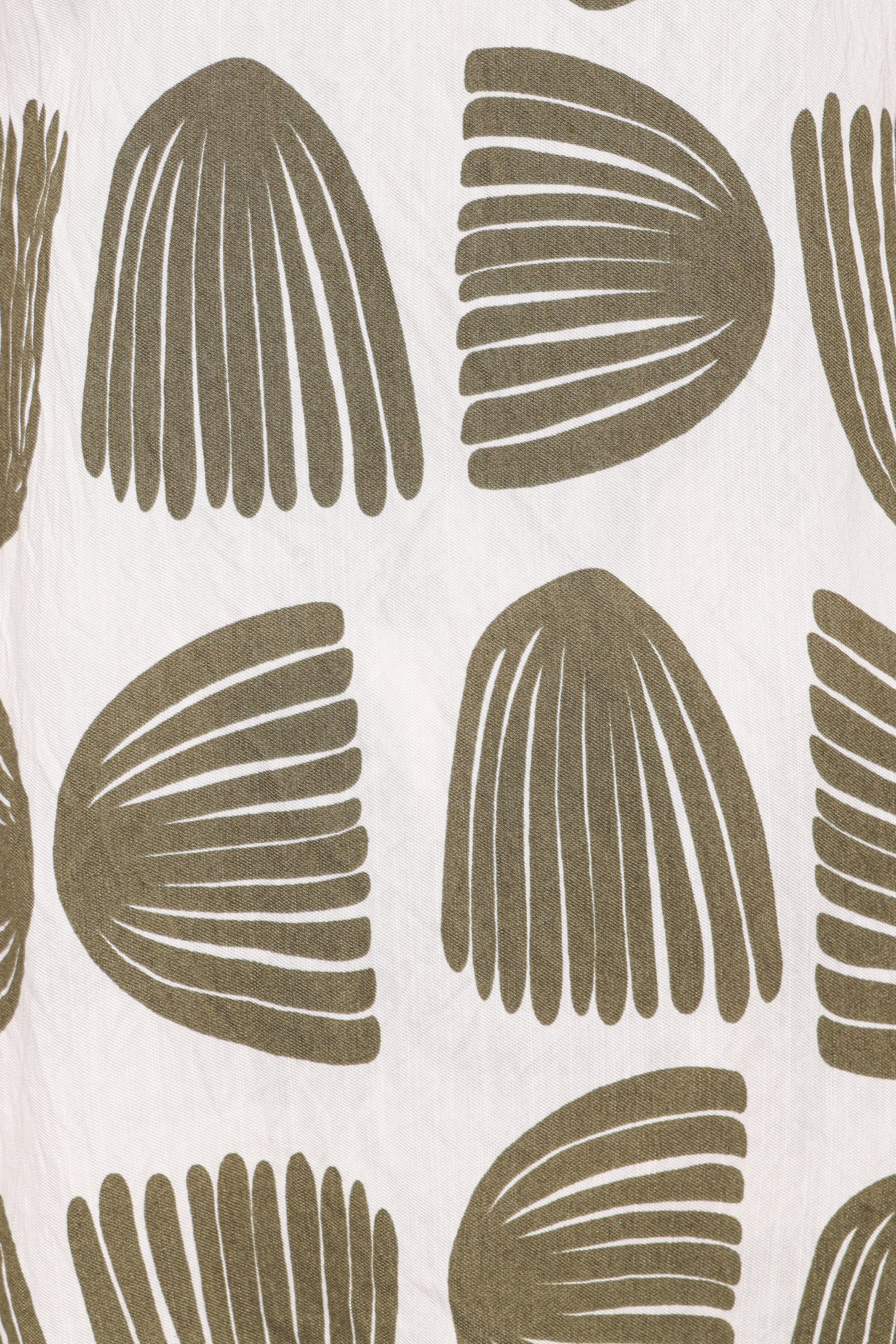 SETS Brianna Pant Set - Green Palm Print