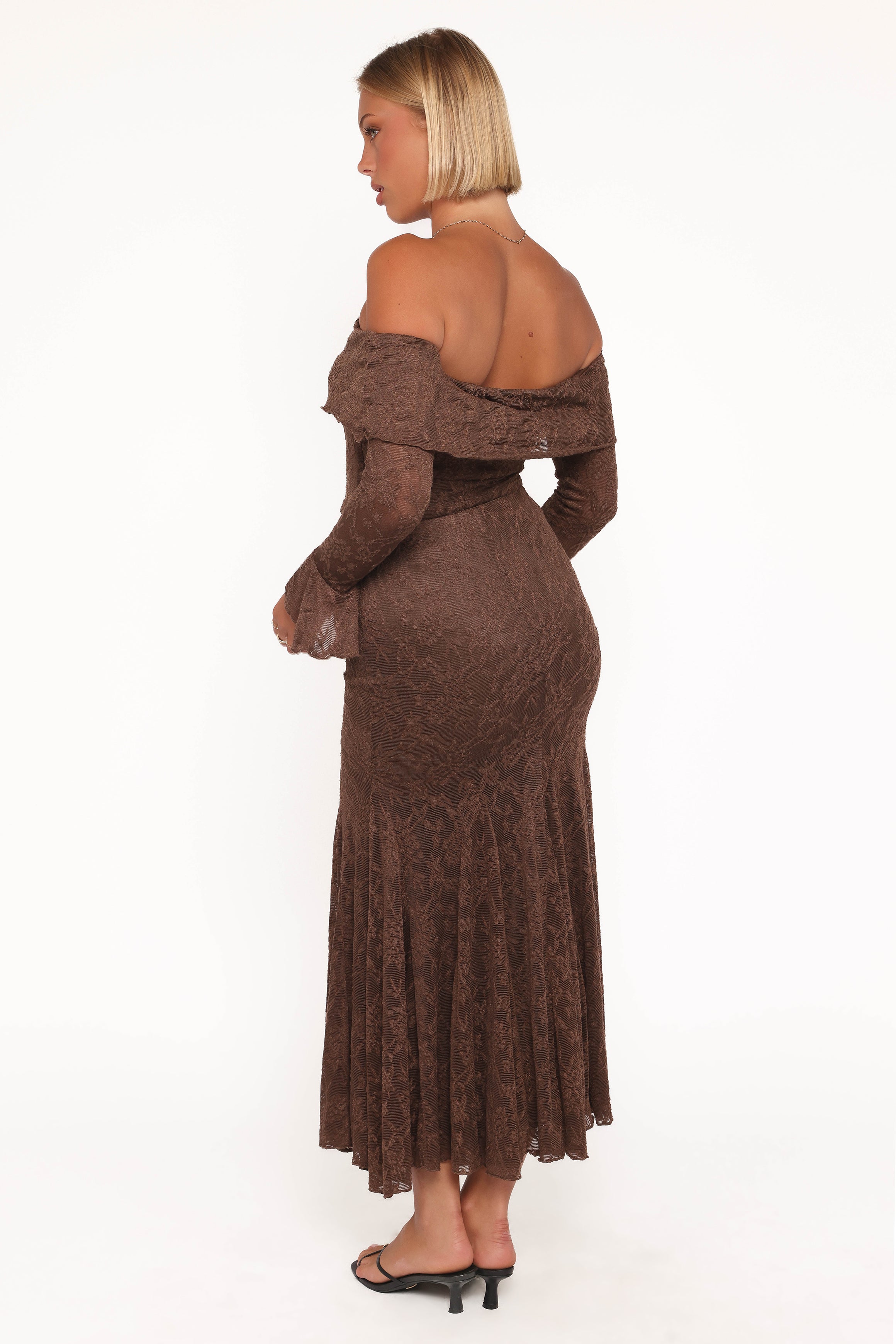 SETS Bromley Lace Skirt Set - Brown