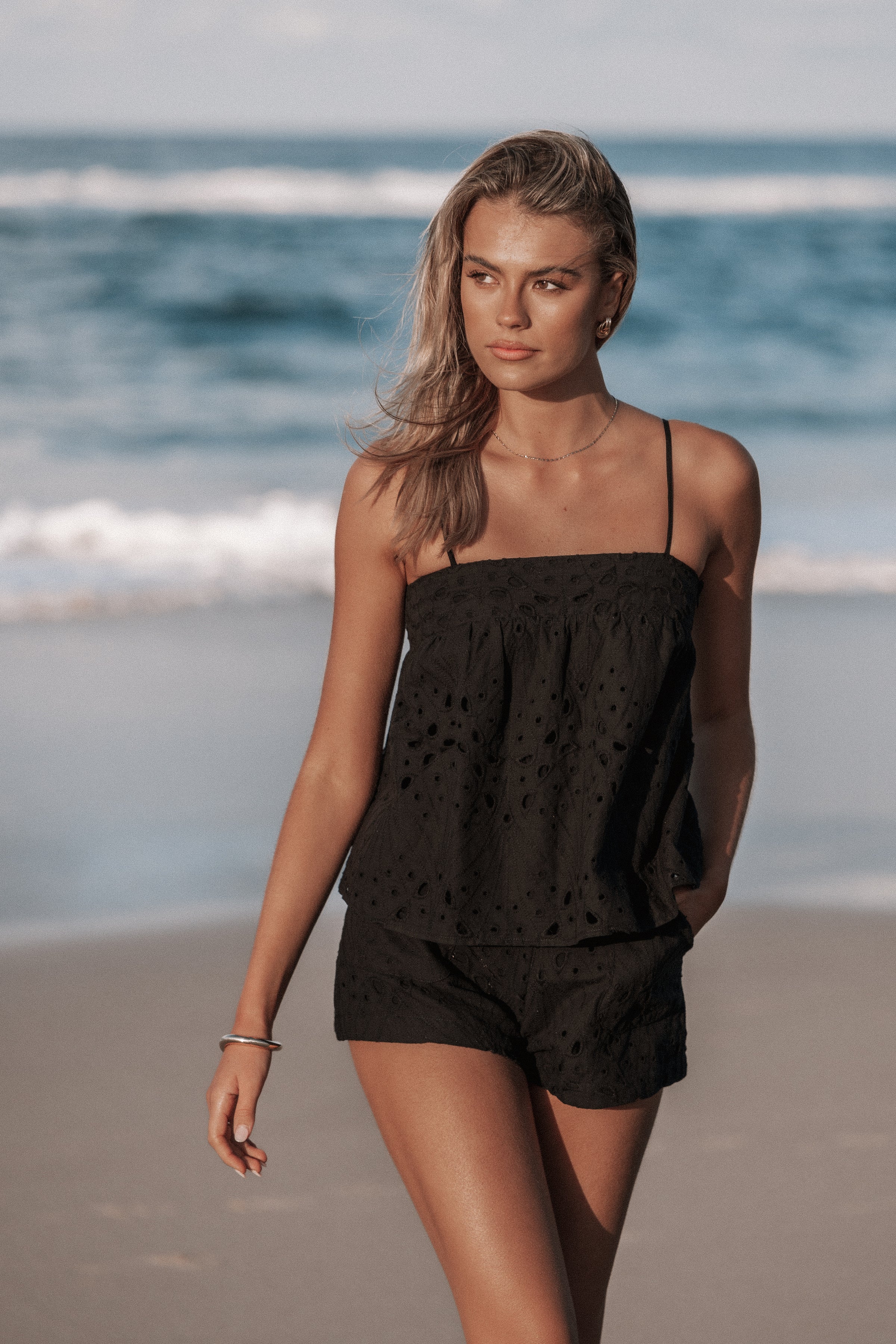 SETS Calla Short Set - Black
