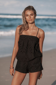 SETS Calla Short Set - Black