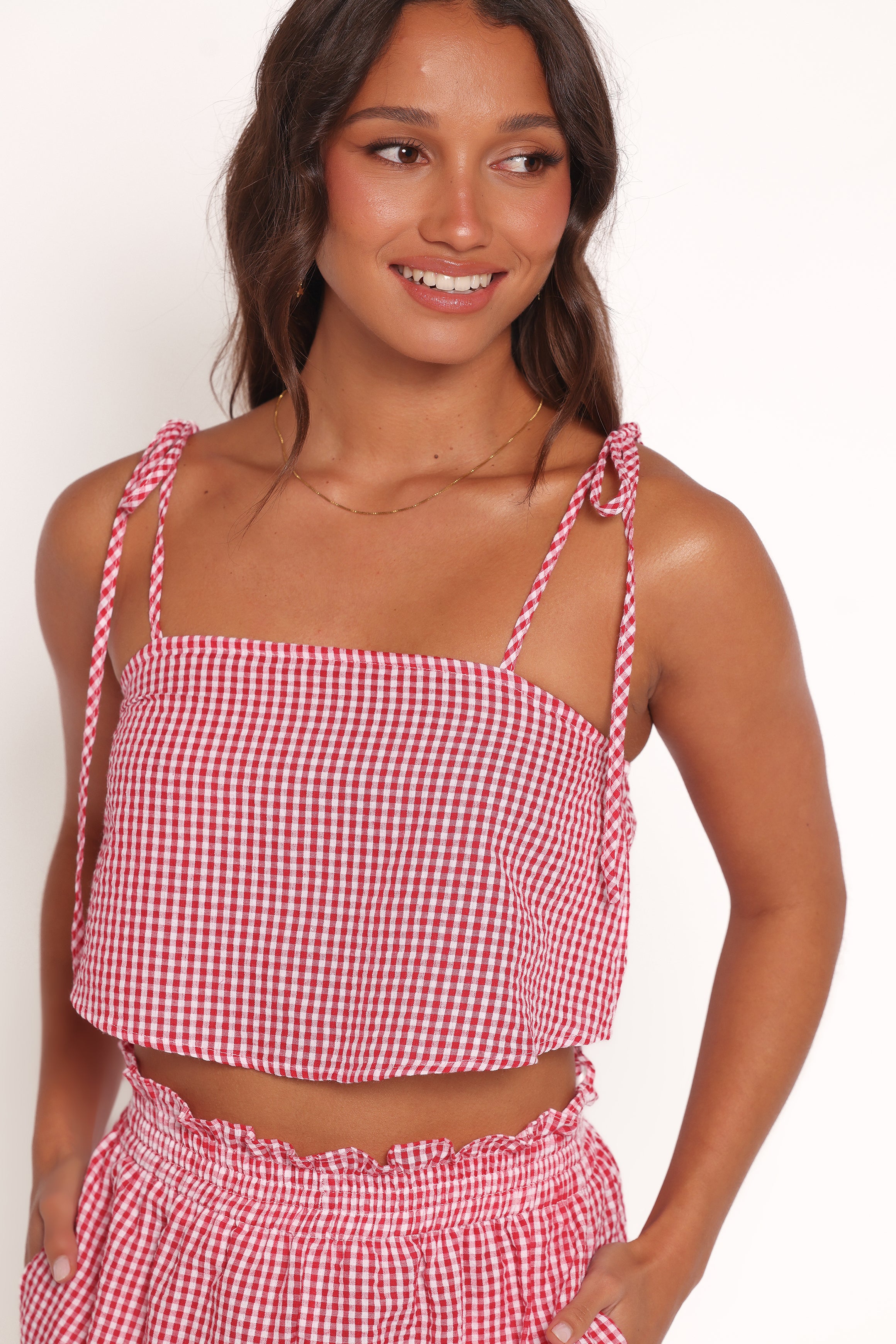 SETS Callum Short Set - Red Gingham