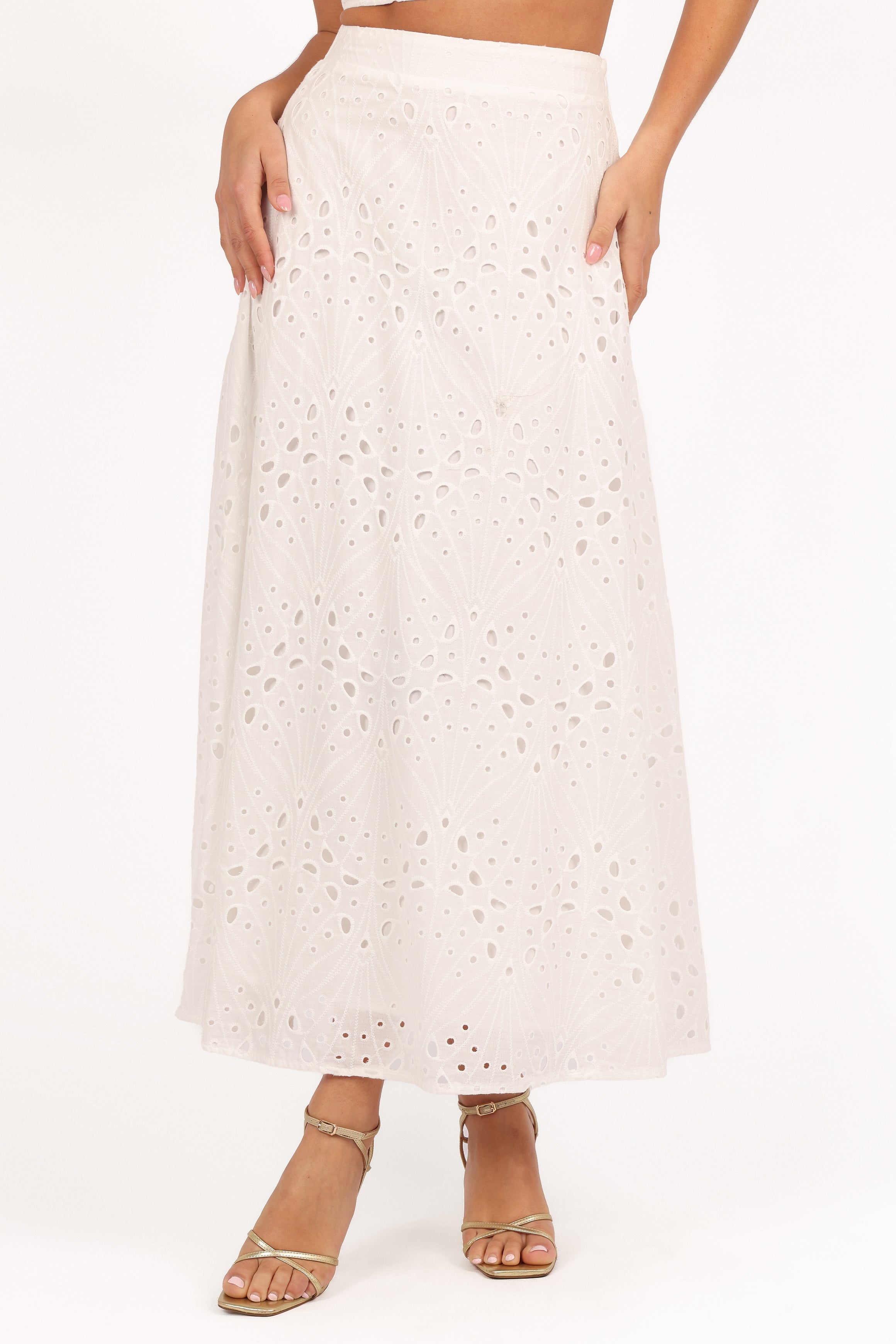 SETS Camellia Two Piece Set - White