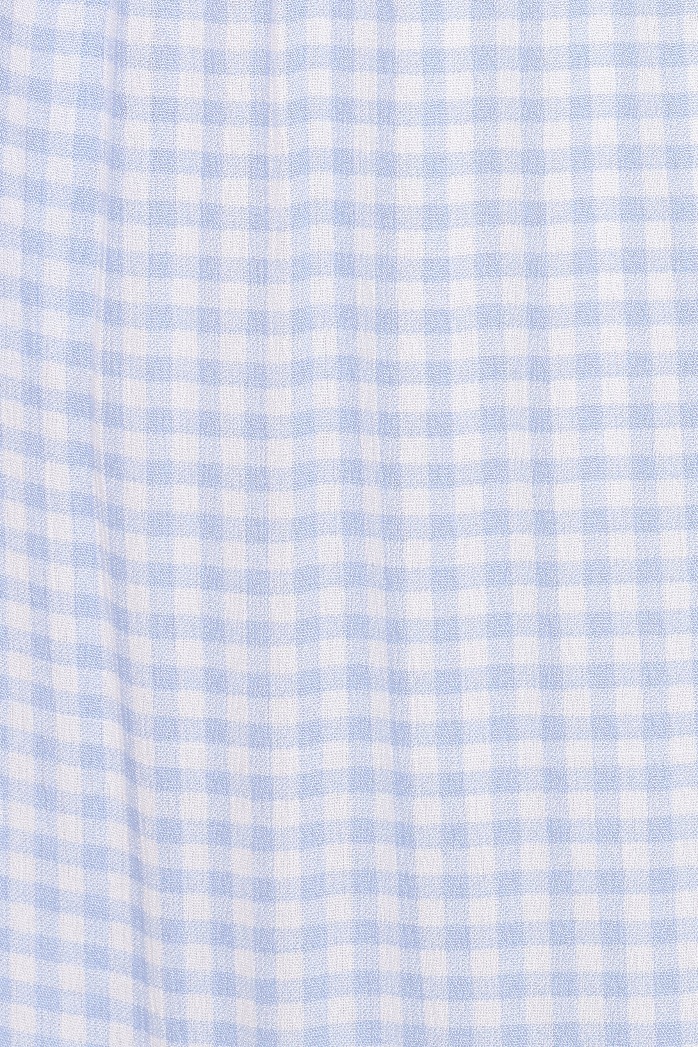 SETS Captie Cotton Skirt Set - Blue Gingham