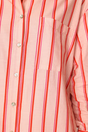 SETS @Cora Short Set - Pink Stripe