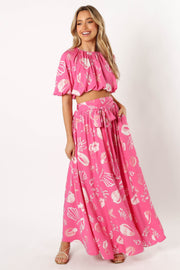 SETS @Delilah Skirt Set - Pink