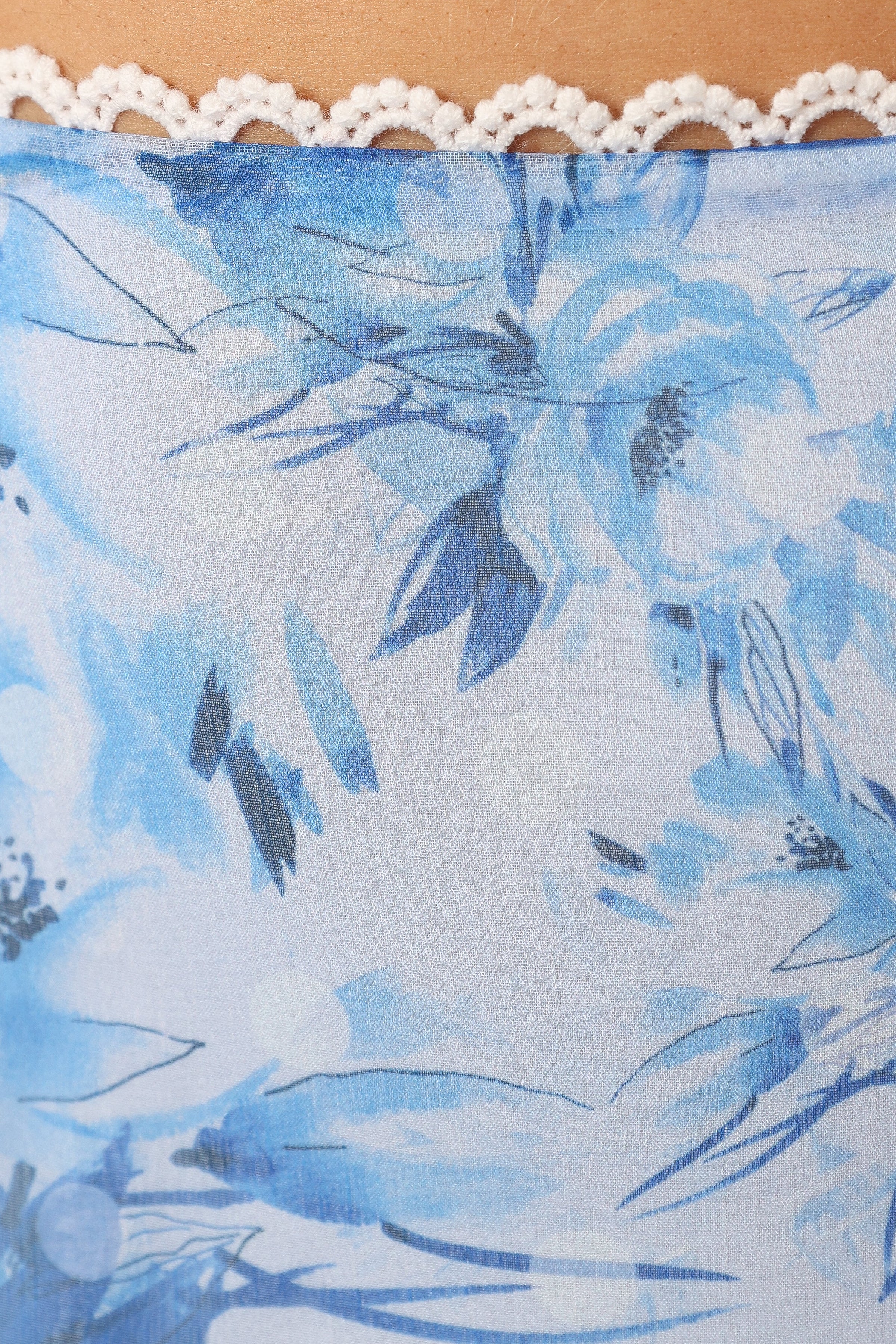 SETS @Elle Two Piece Set - Blue Floral