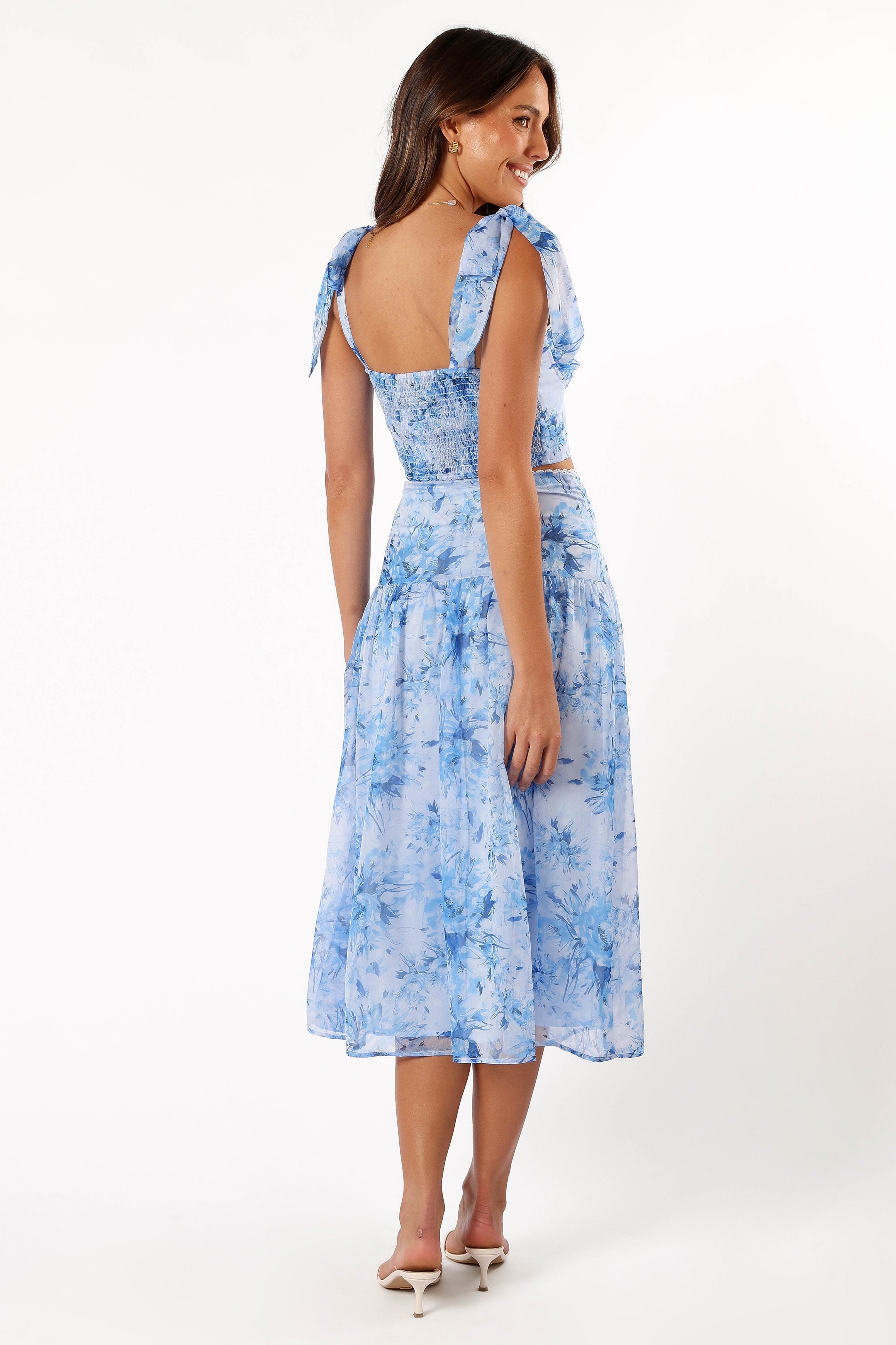 SETS @Elle Two Piece Set - Blue Floral