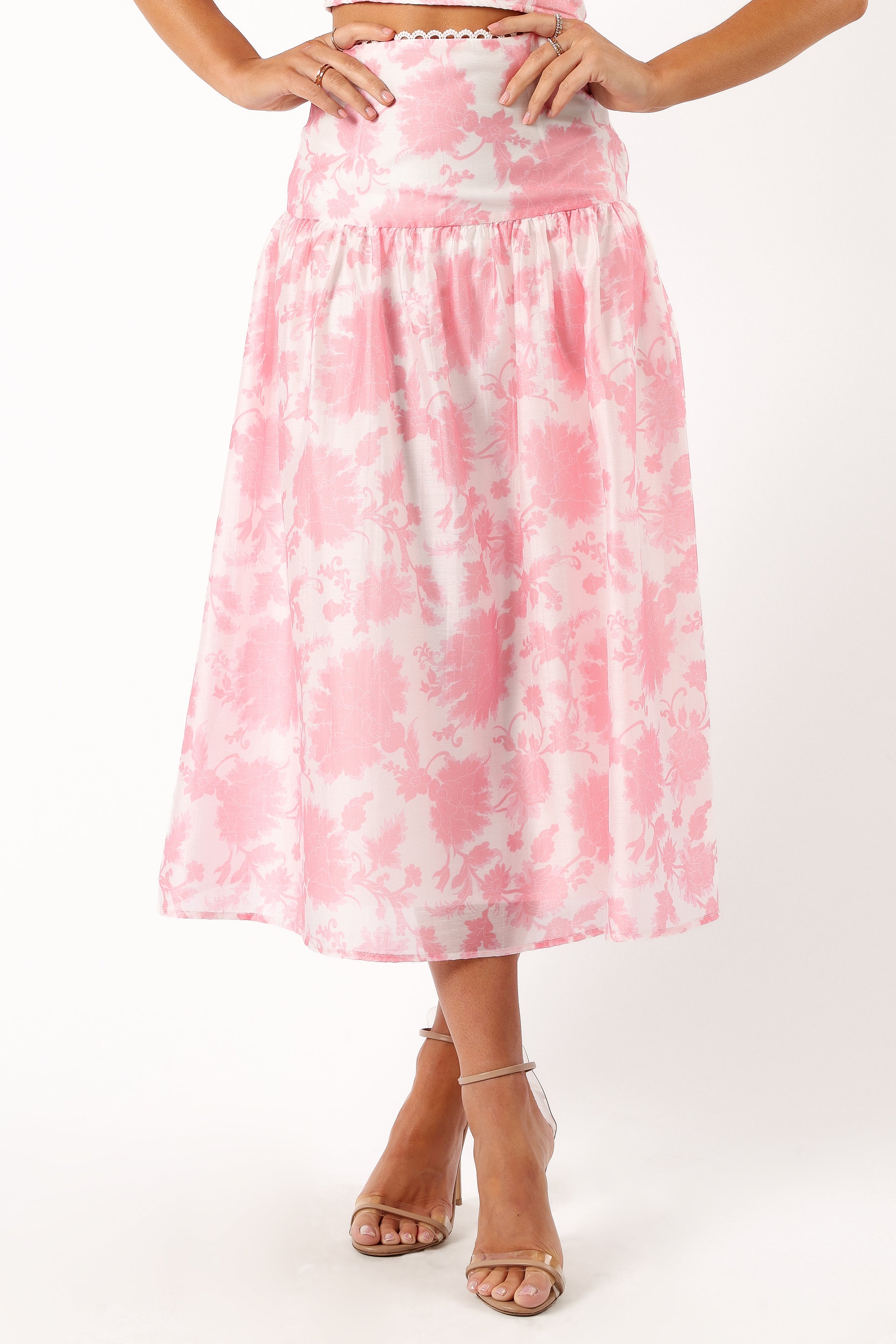 SETS @Elle Two Piece Set - Pink Floral