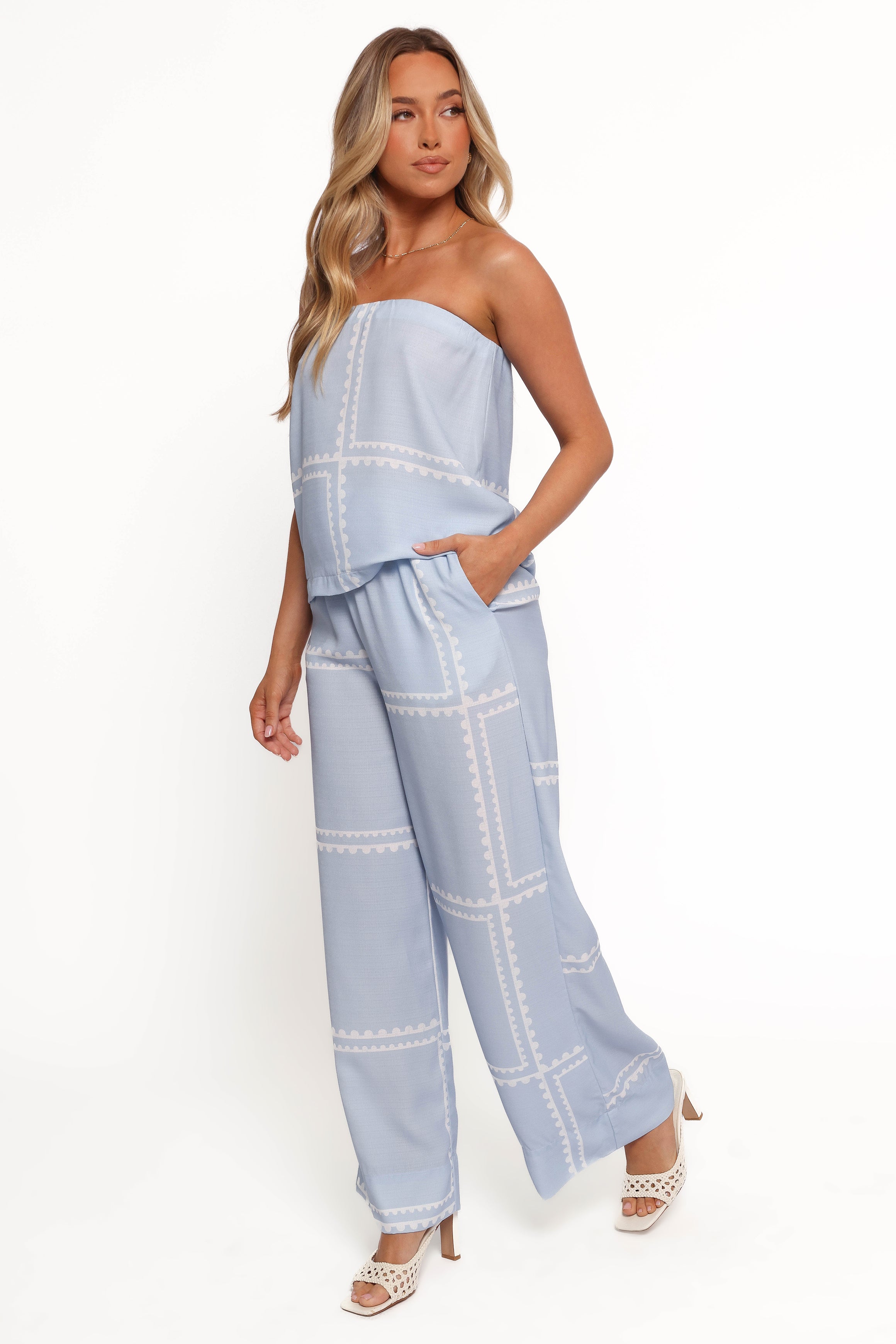 SETS Ezra Pant Set - Light Blue