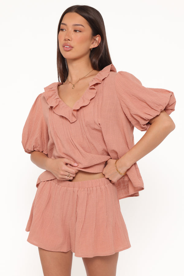 SETS Felicity Short Set - Dusty Rose