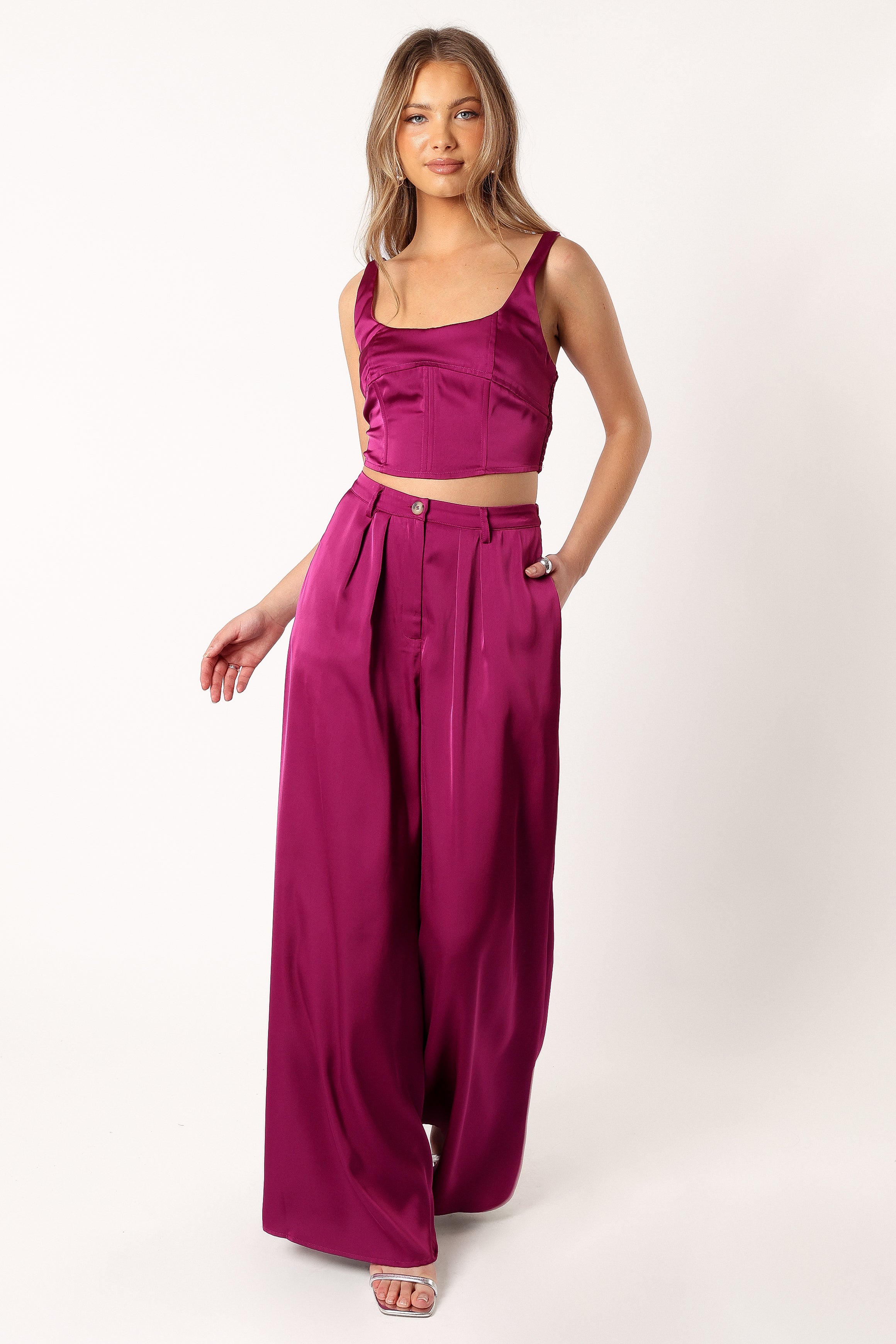 SETS @Felix Two Piece Set - Magenta