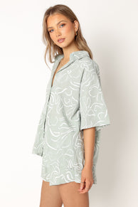 SETS @Fiorelli Short Set - Sage