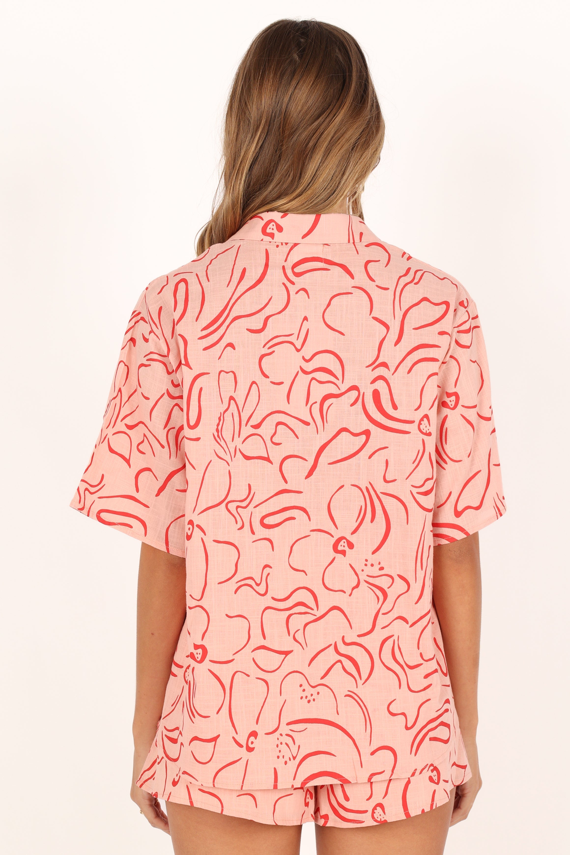 SETS @Flower Power Short Set - Pink