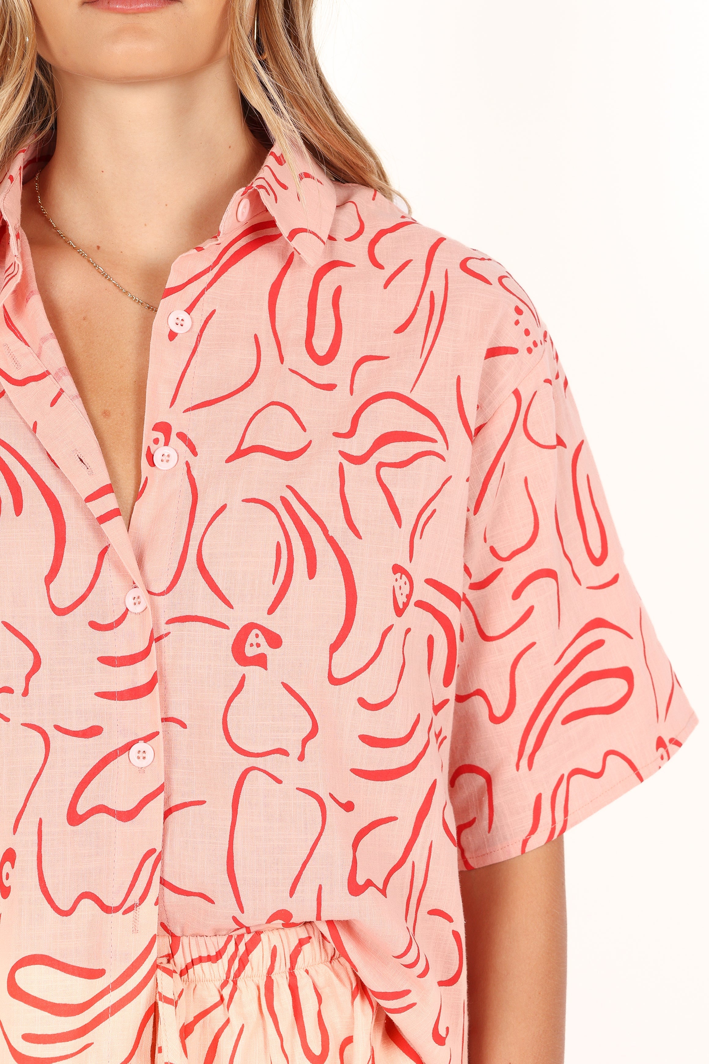 SETS @Flower Power Short Set - Pink