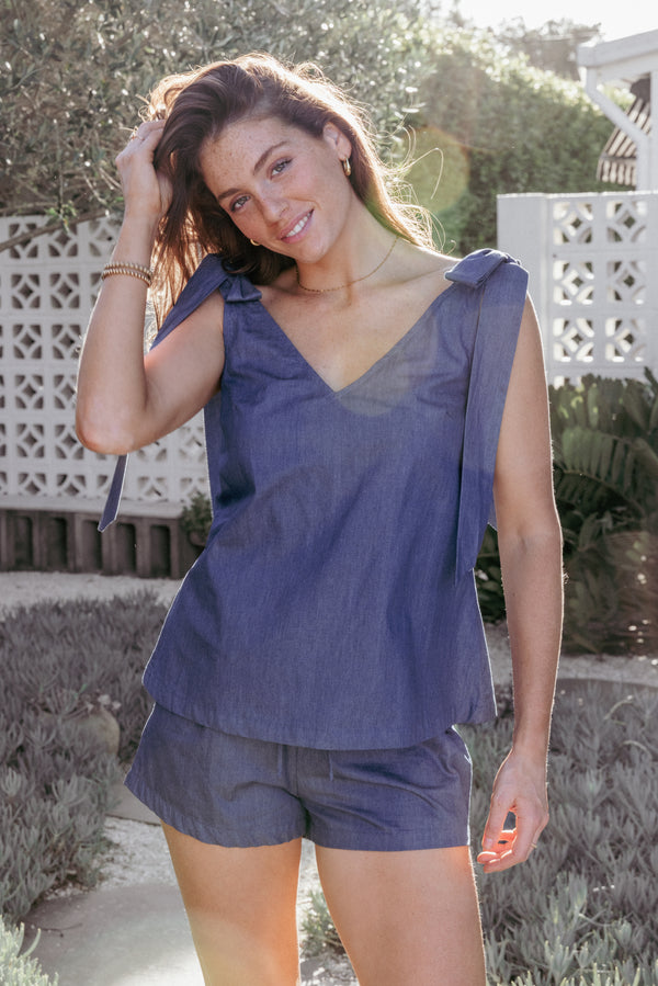 SETS Francis Short Set - Denim