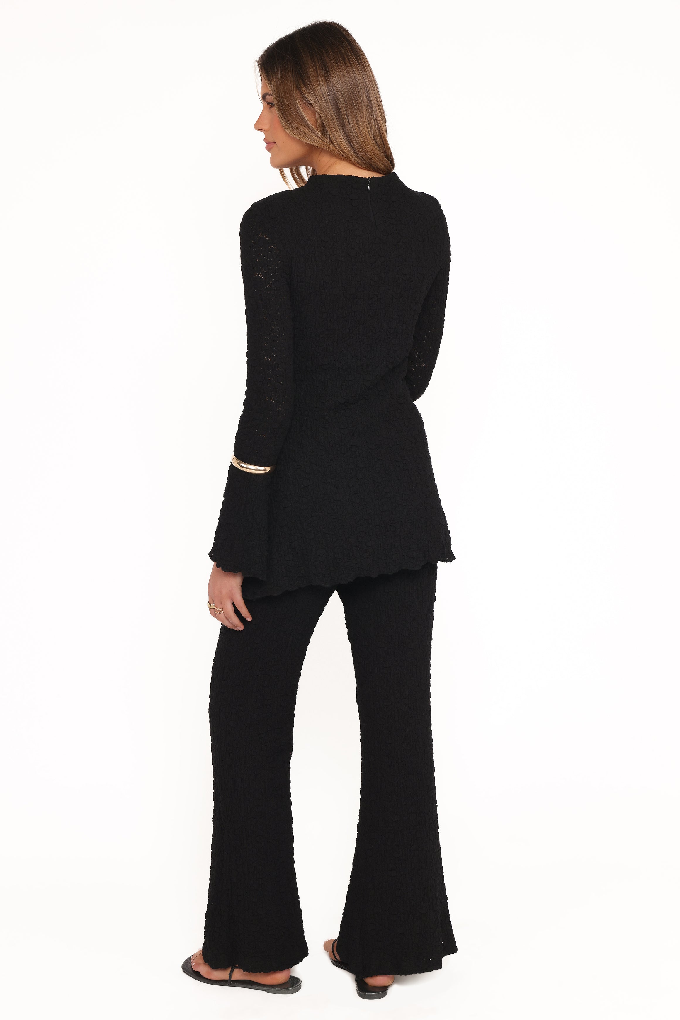 SETS Gracie Lace Pant Set - Black