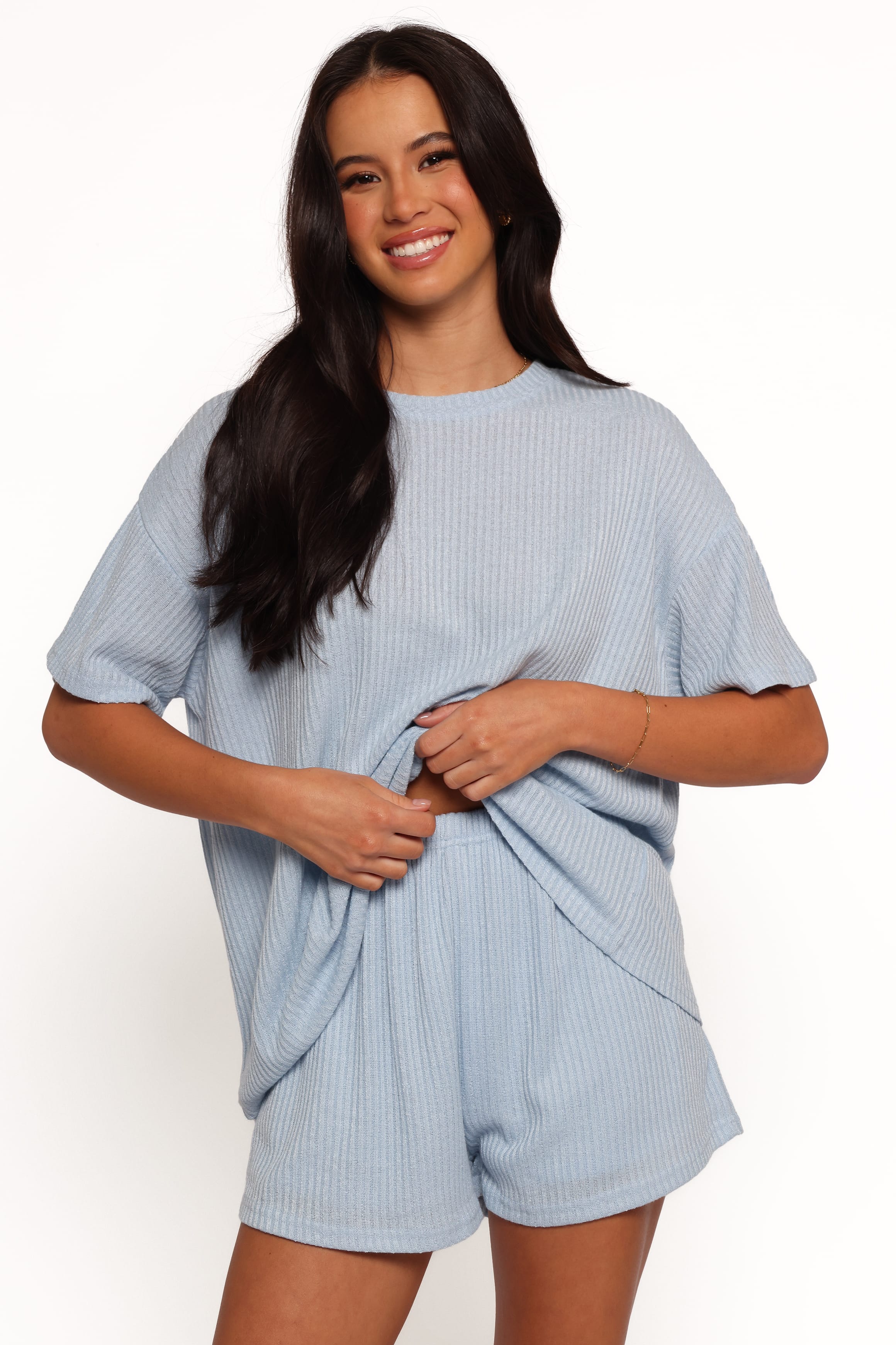 SETS Granger Knit Short Set - Blue