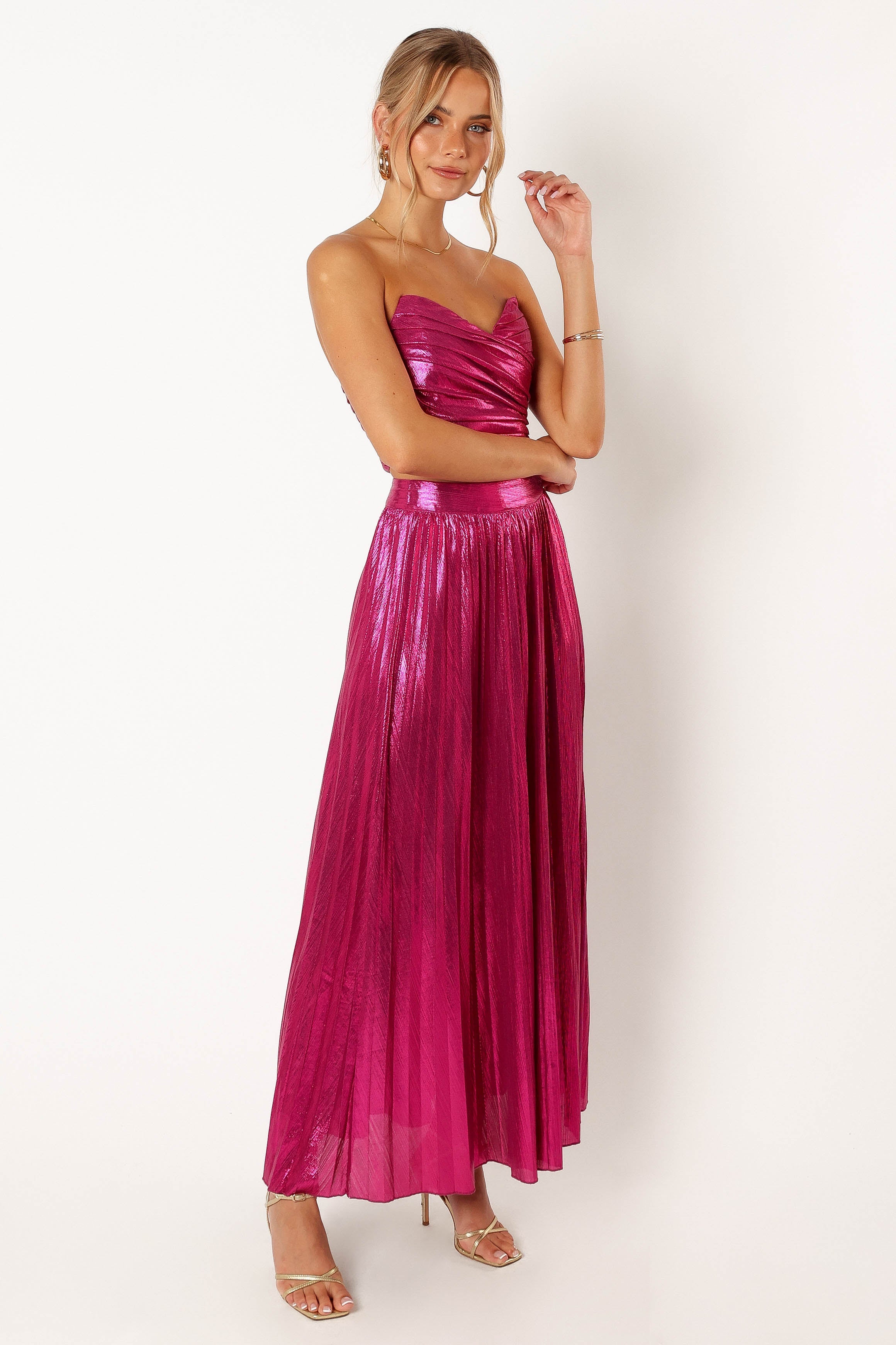 SETS @Hana Two Piece Set - Fuchsia