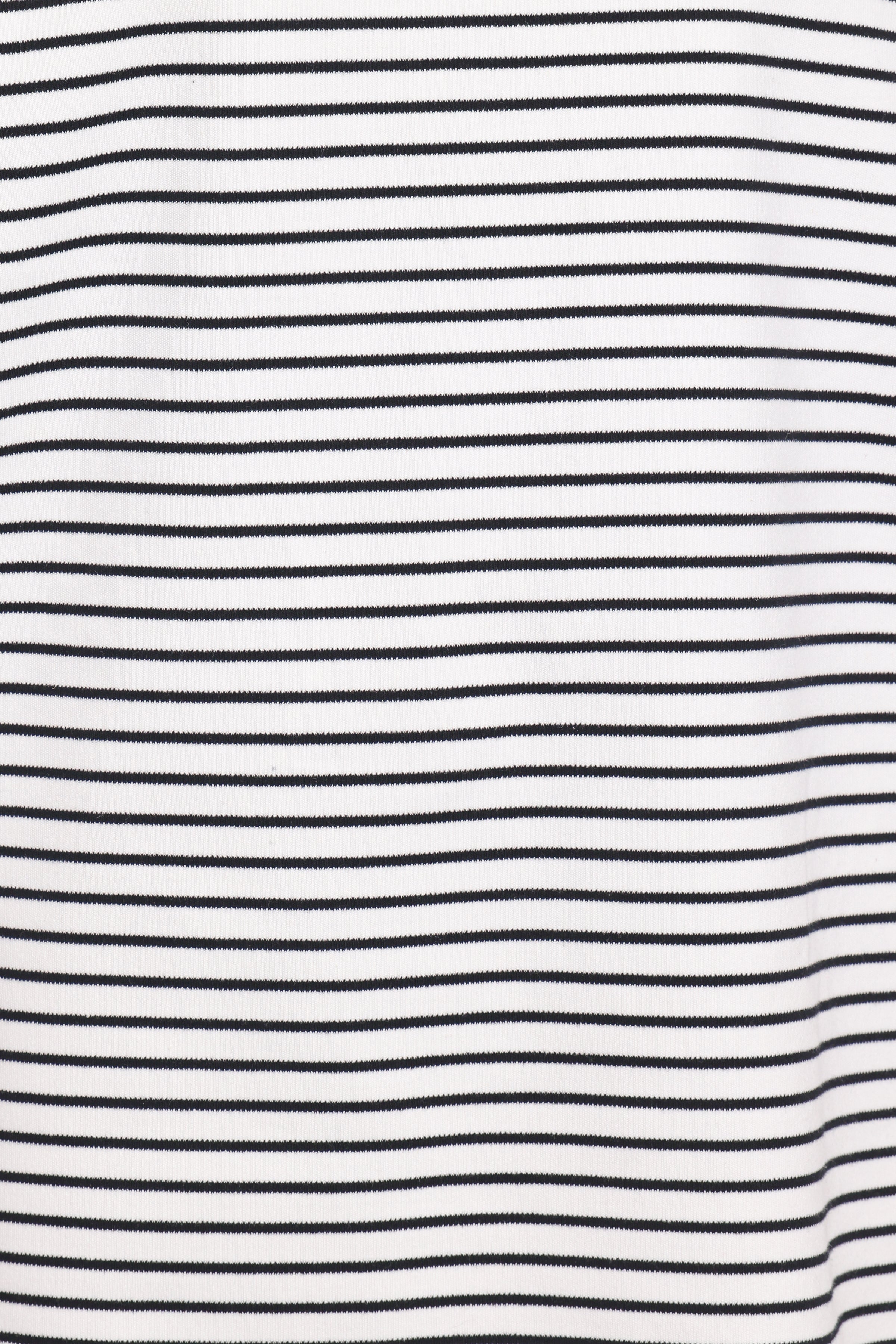 SETS Hellen Stripe Short Set - White Black Stripe