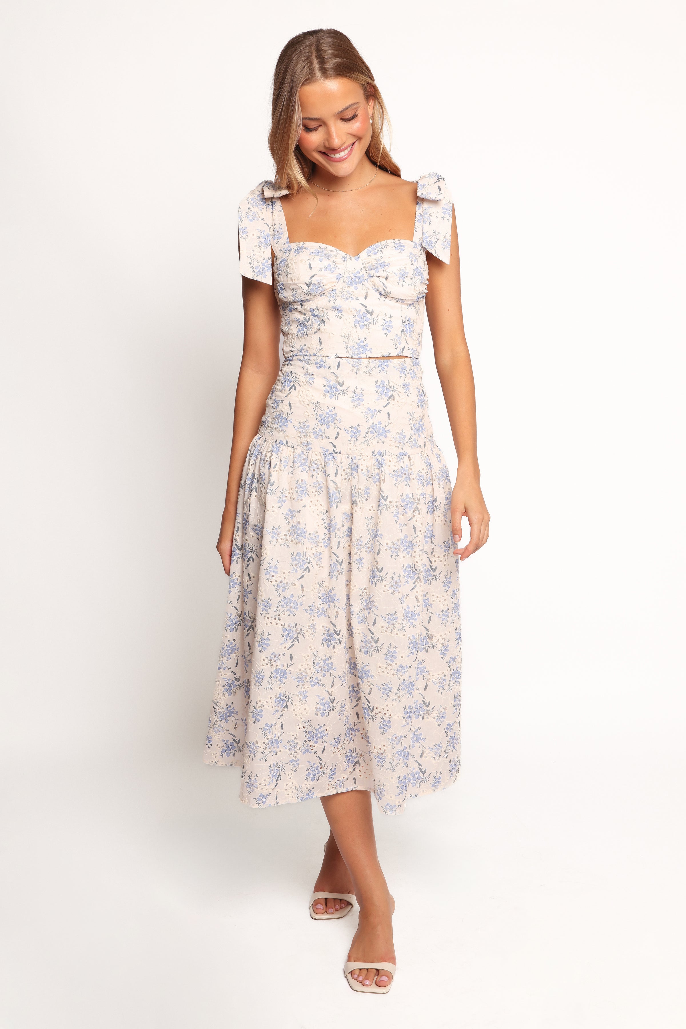 SETS Kara Two Piece Set - Blue Floral