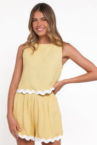 SETS Katy Short Set - Yellow