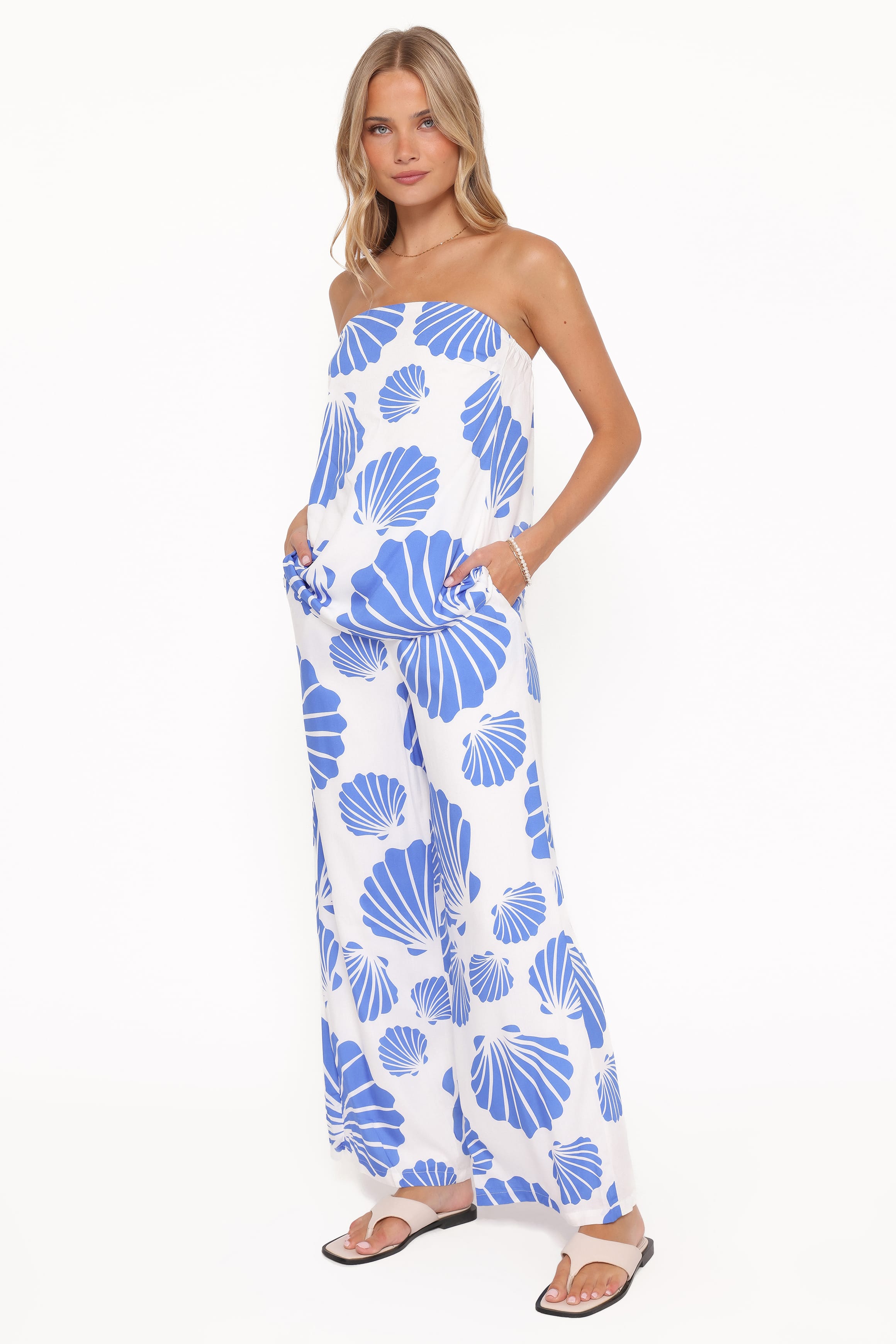 SETS Kristy Pant Set - Blue Shell