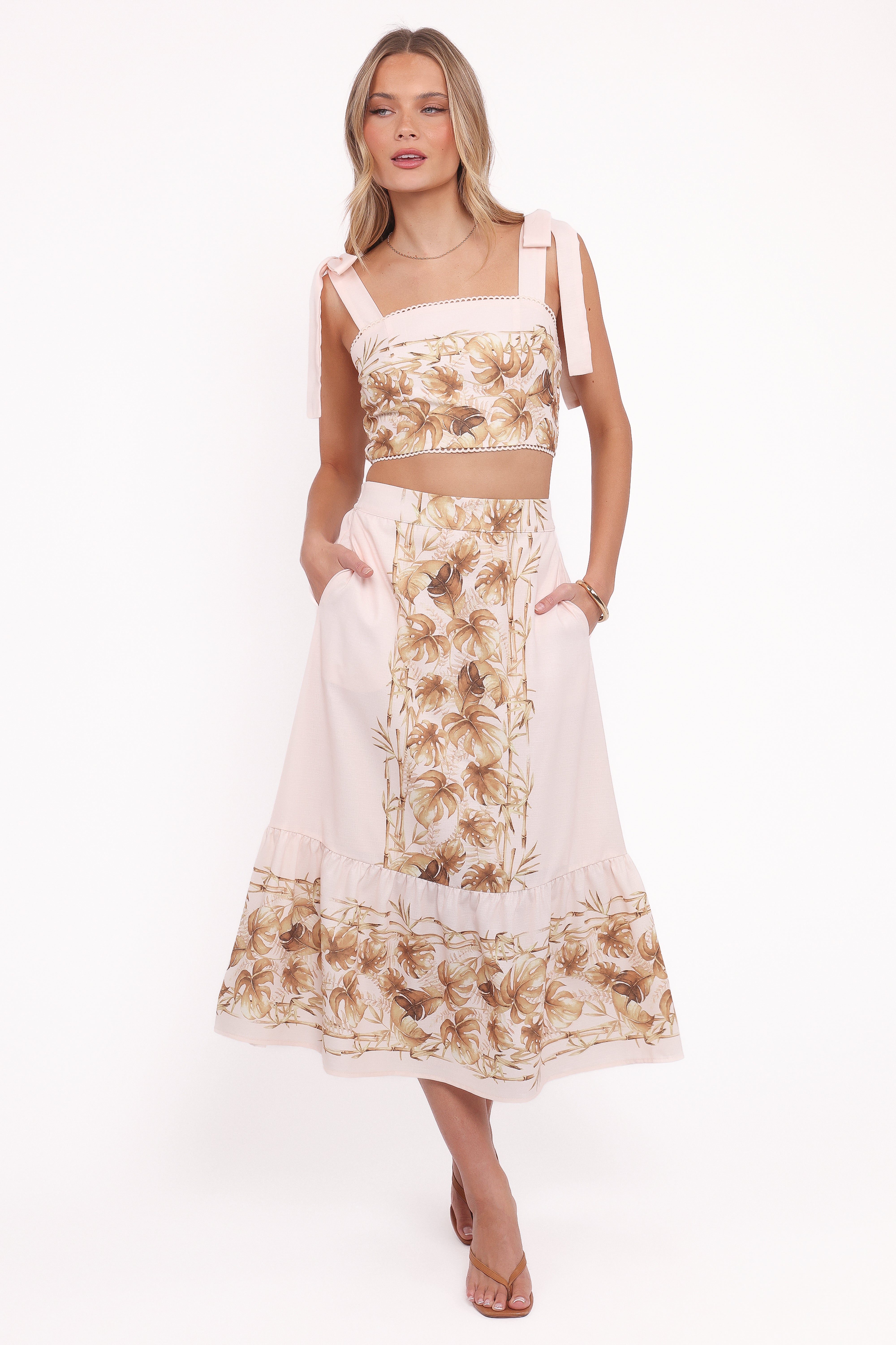 SETS Kyla Skirt Set - Light Pink