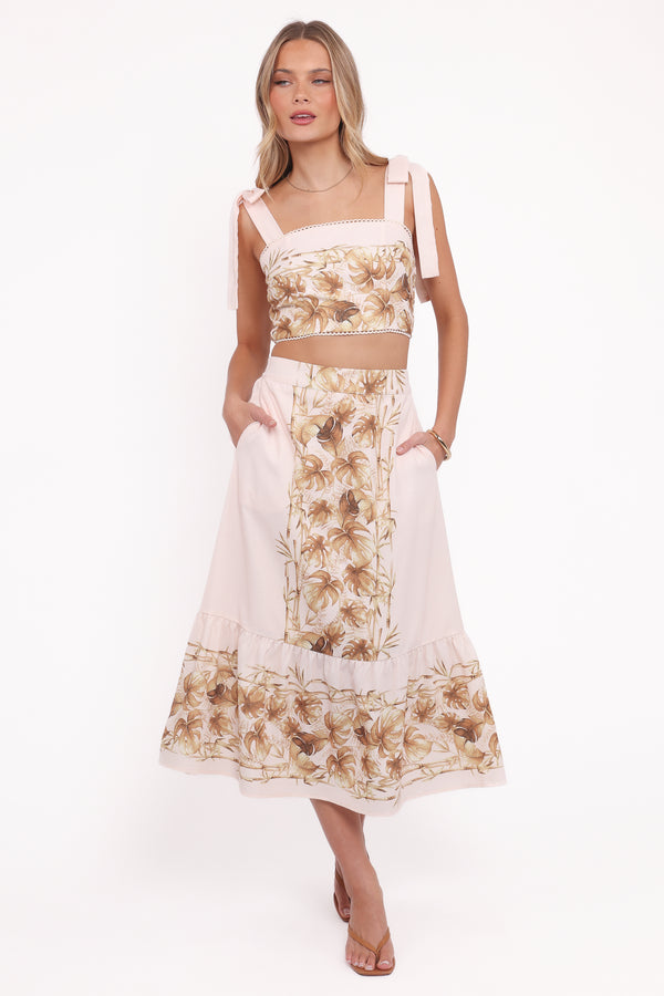 SETS Kyla Skirt Set - Light Pink