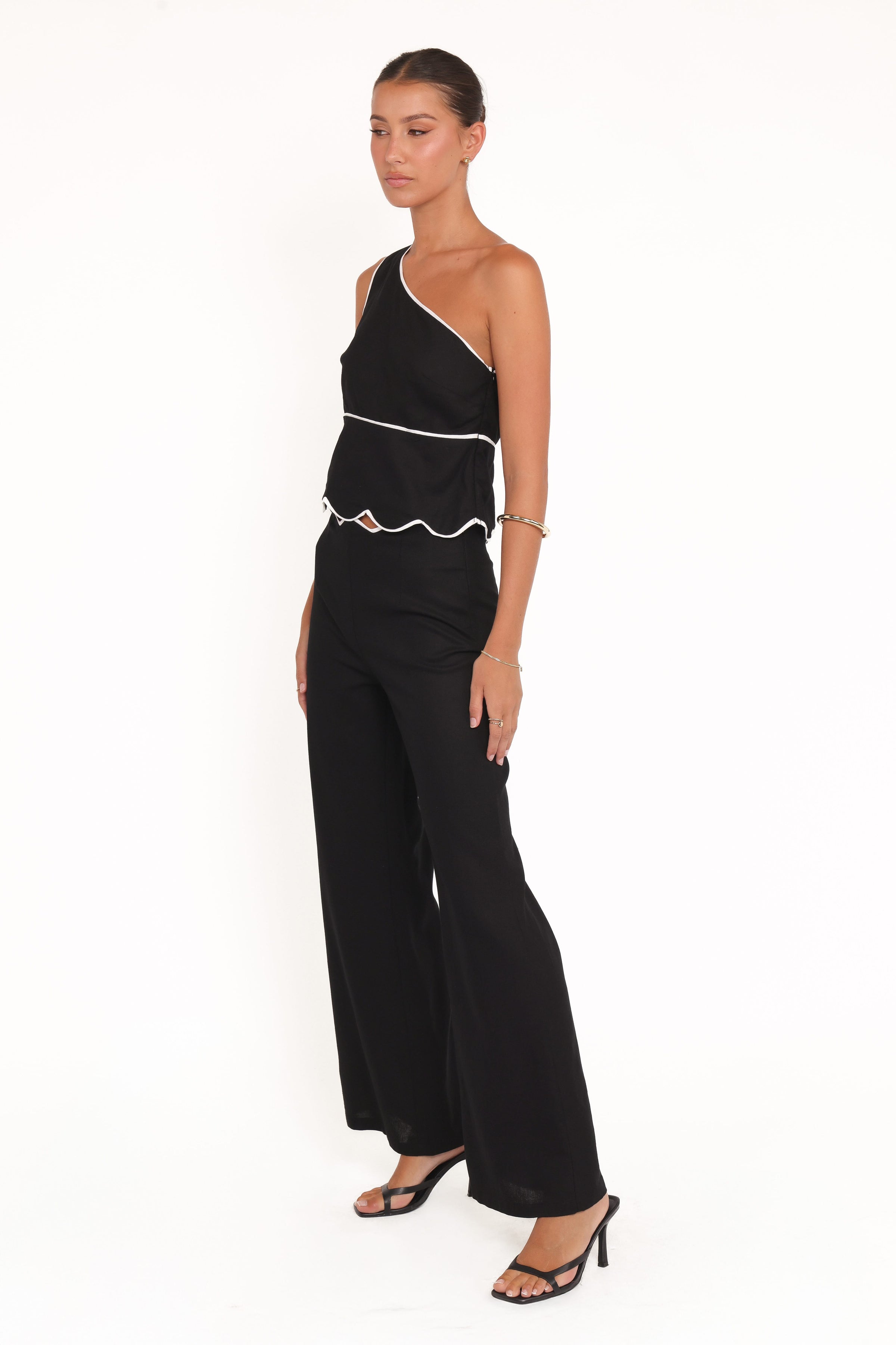 SETS Lacy Pant Set - Black