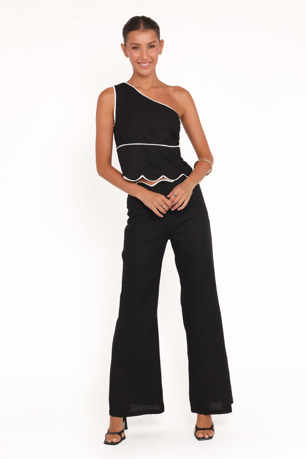SETS Lacy Pant Set - Black