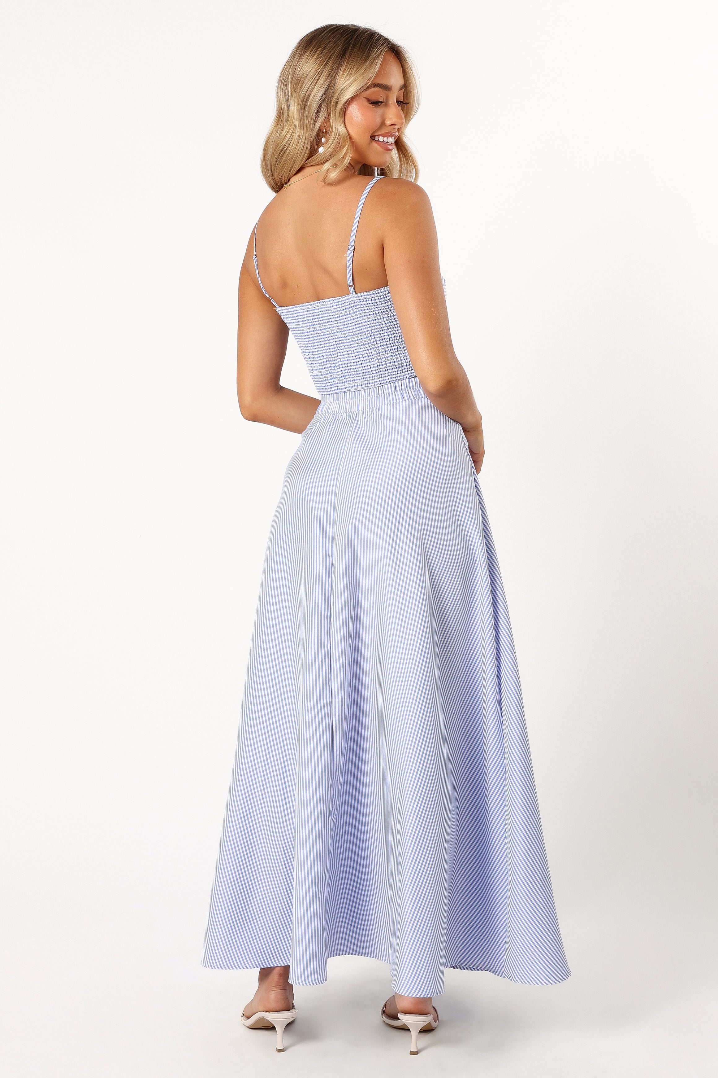 SETS @Lala Two Piece Set - Blue Stripe