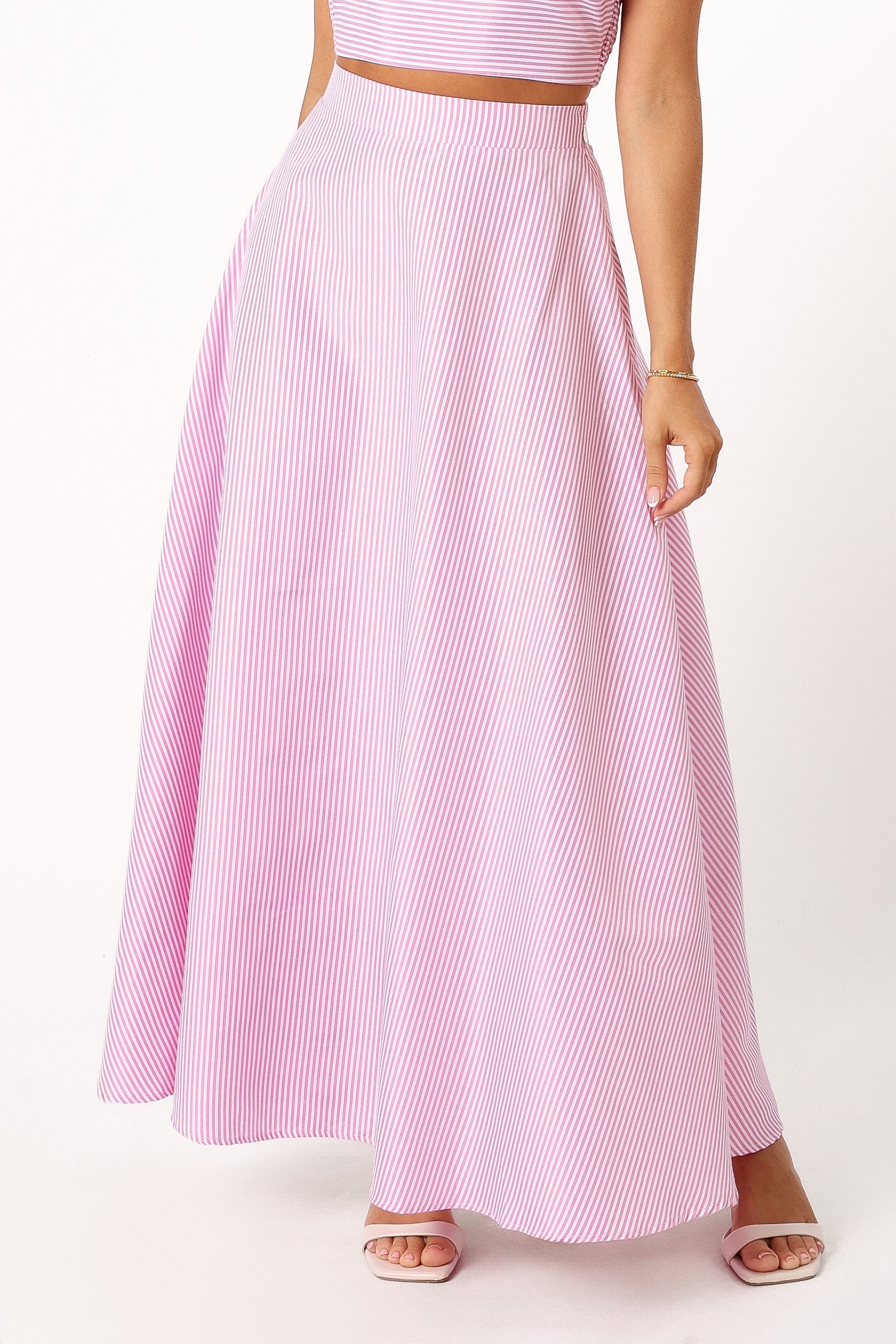 SETS @Lala Two Piece Set - Pink Stripe