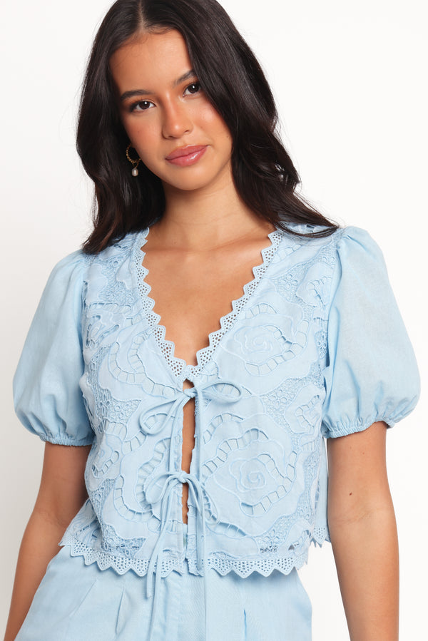 SETS Leina Short Set - Light Blue