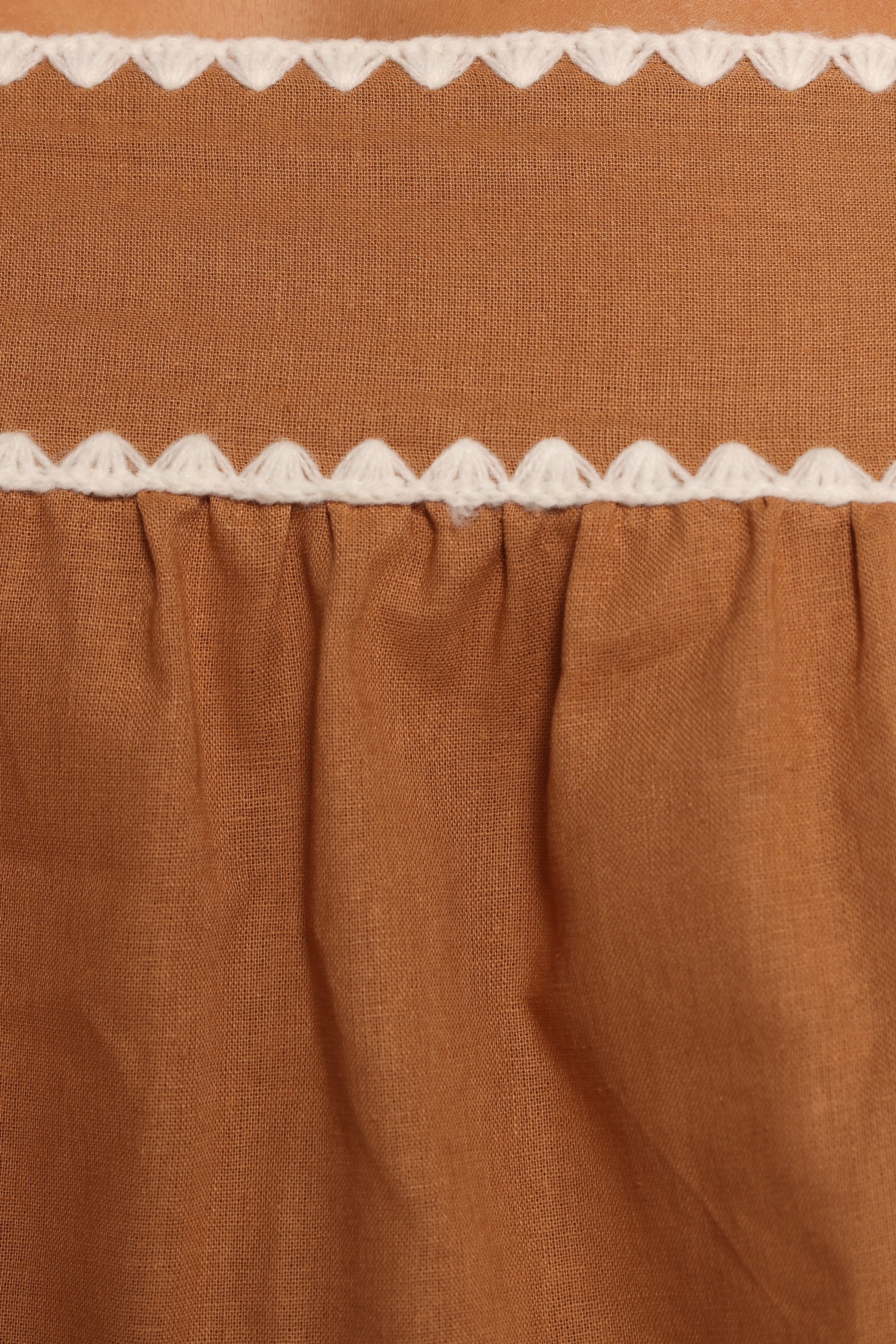 SETS Lila Short Set - Tan White