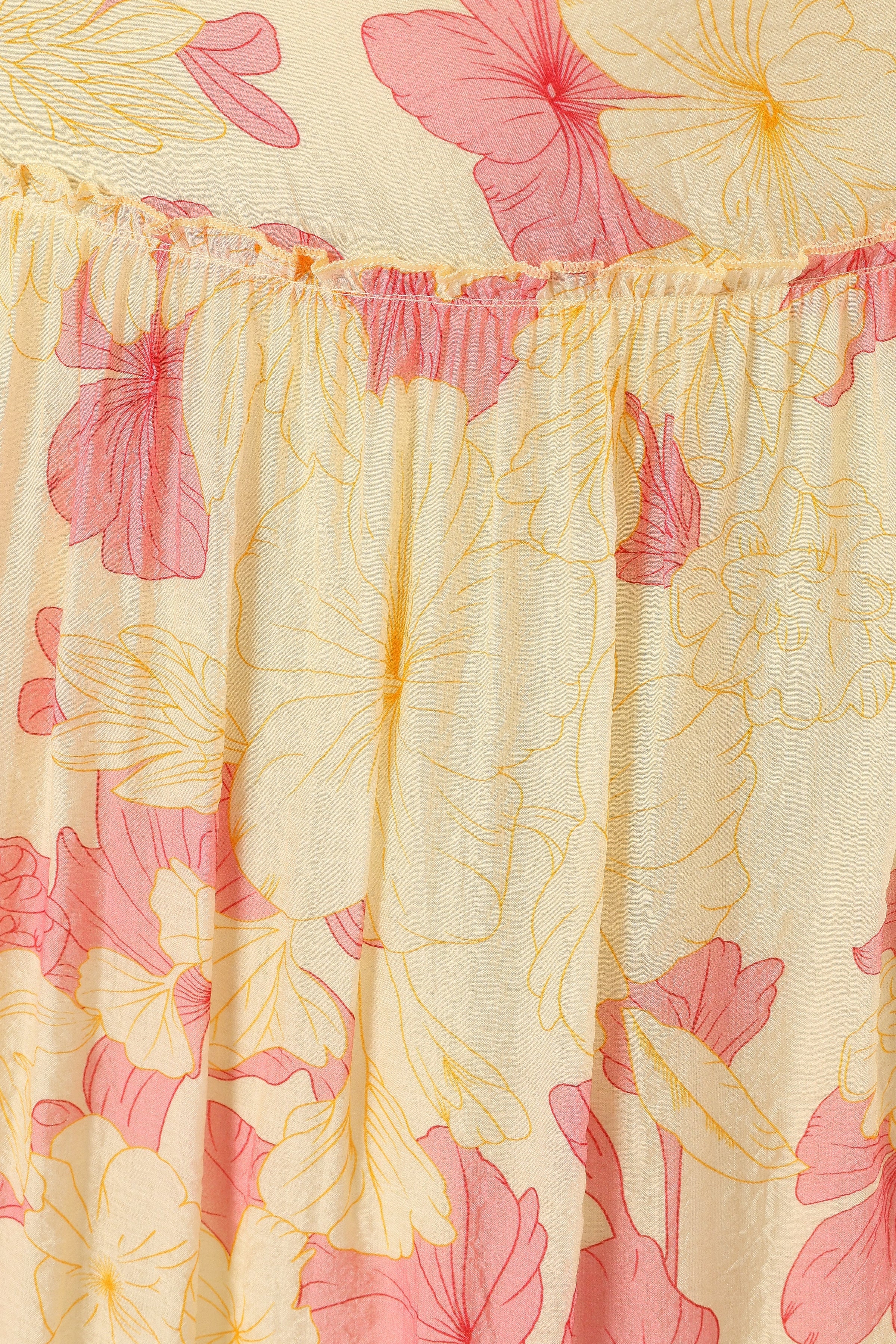 SETS @Lily Two Piece Set - Yellow Pink