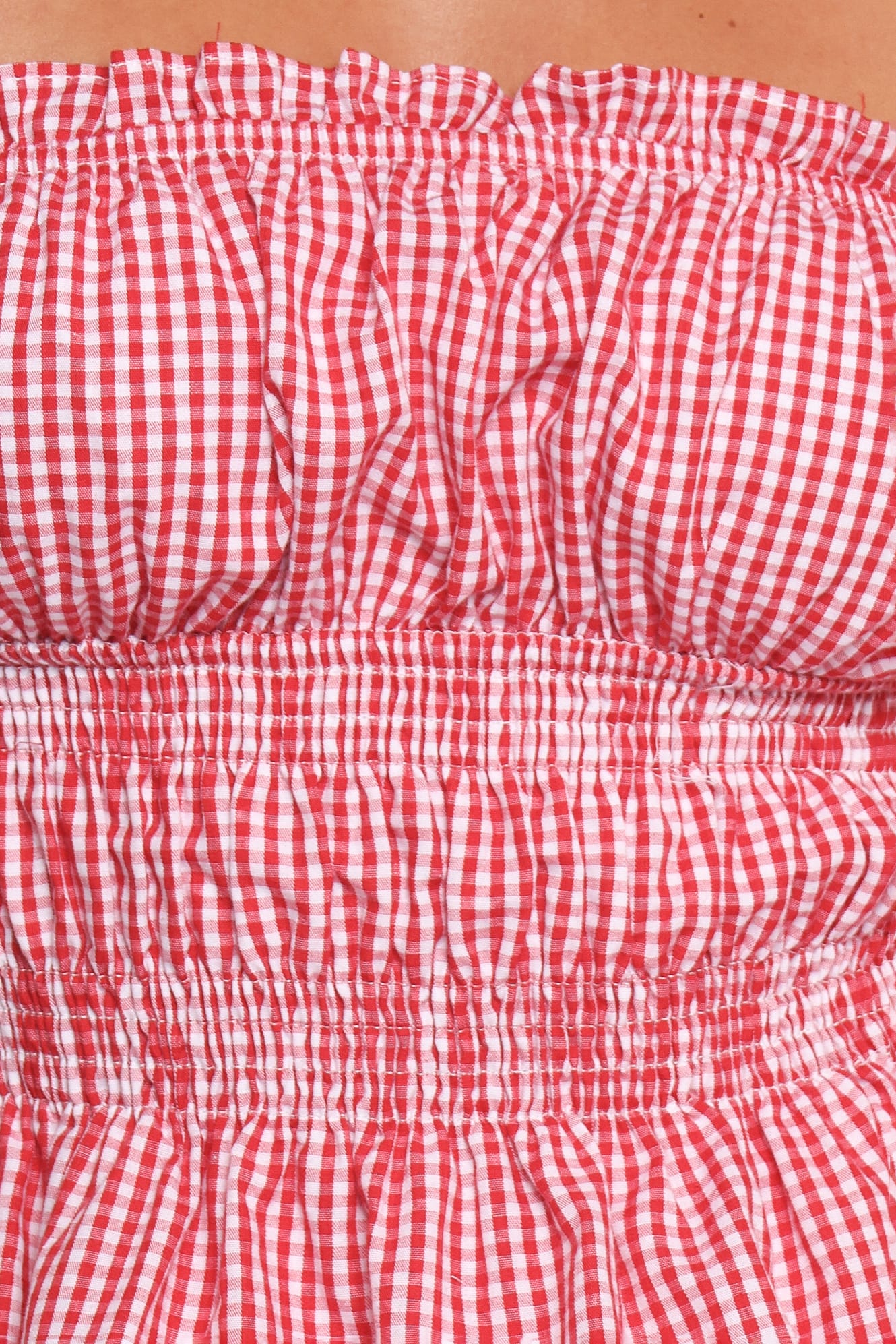 SETS Luna Skirt Set - Red Gingham