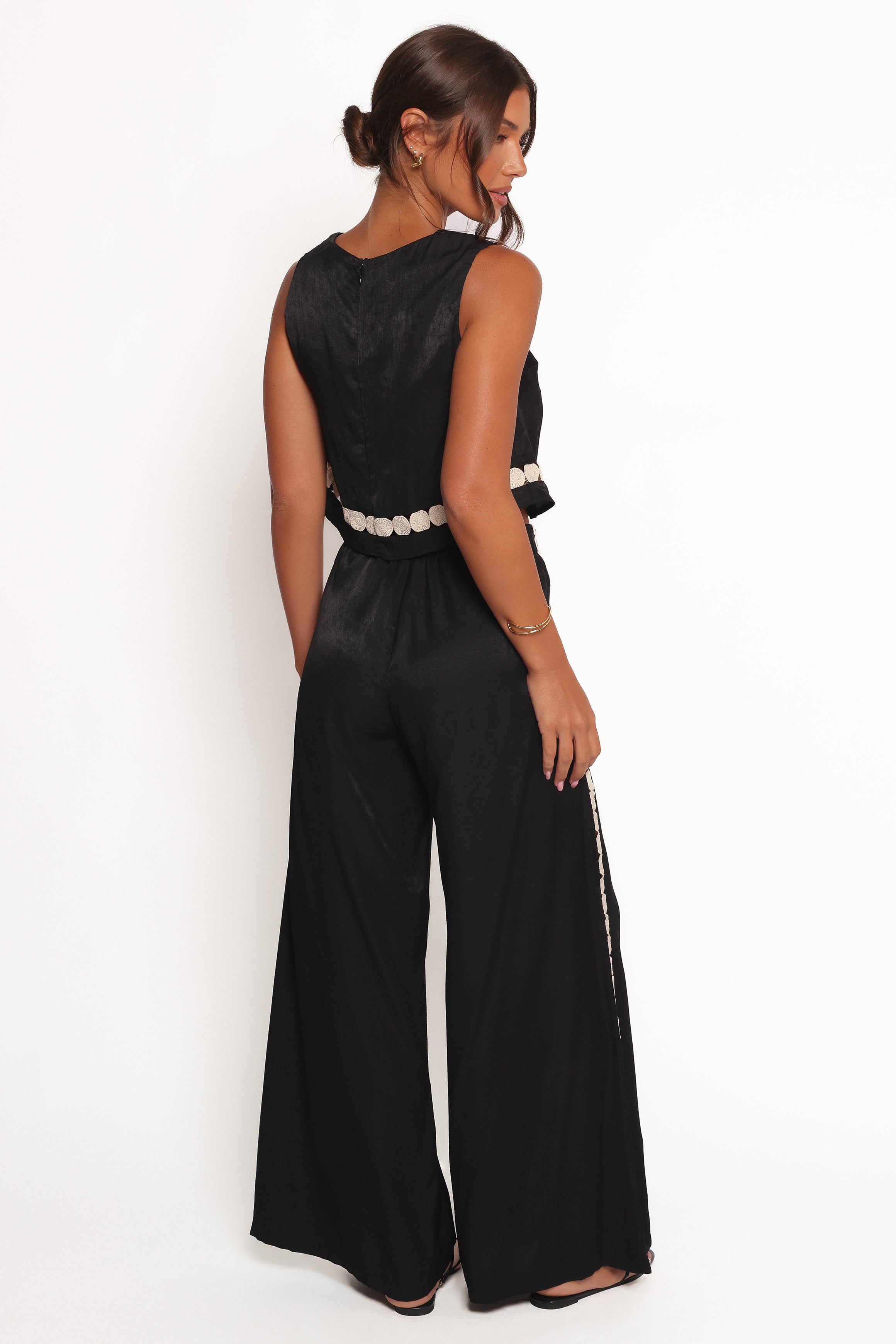 SETS Margarete Pant Set - Black Cream