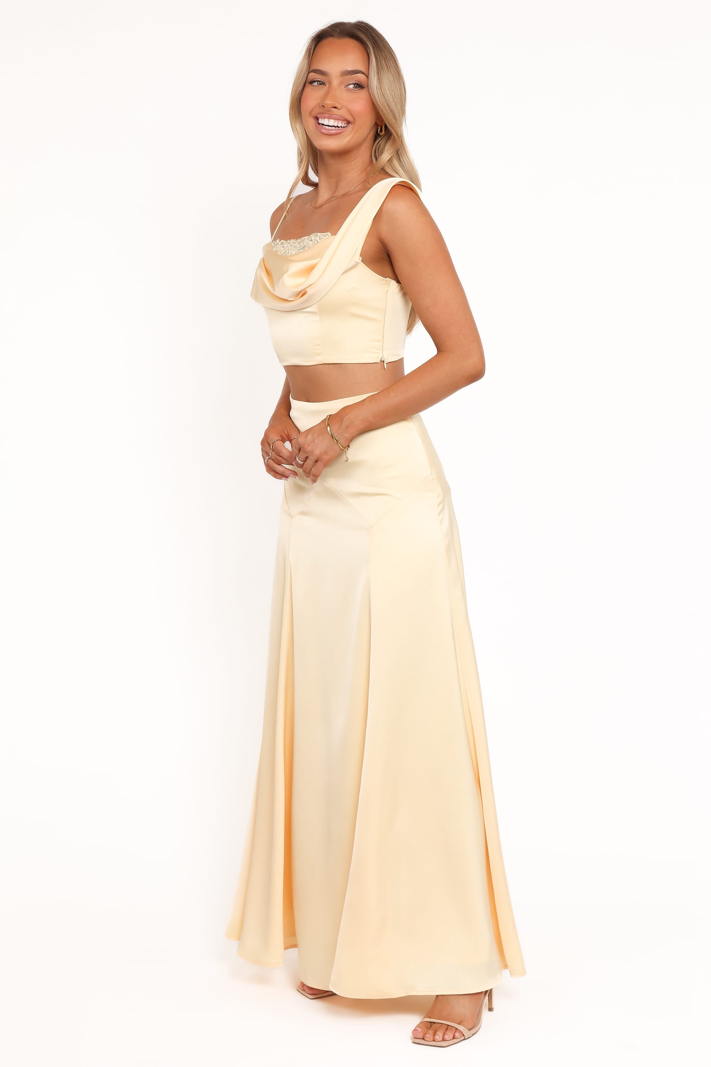 SETS Marylin Skirt Set - Butter Yellow