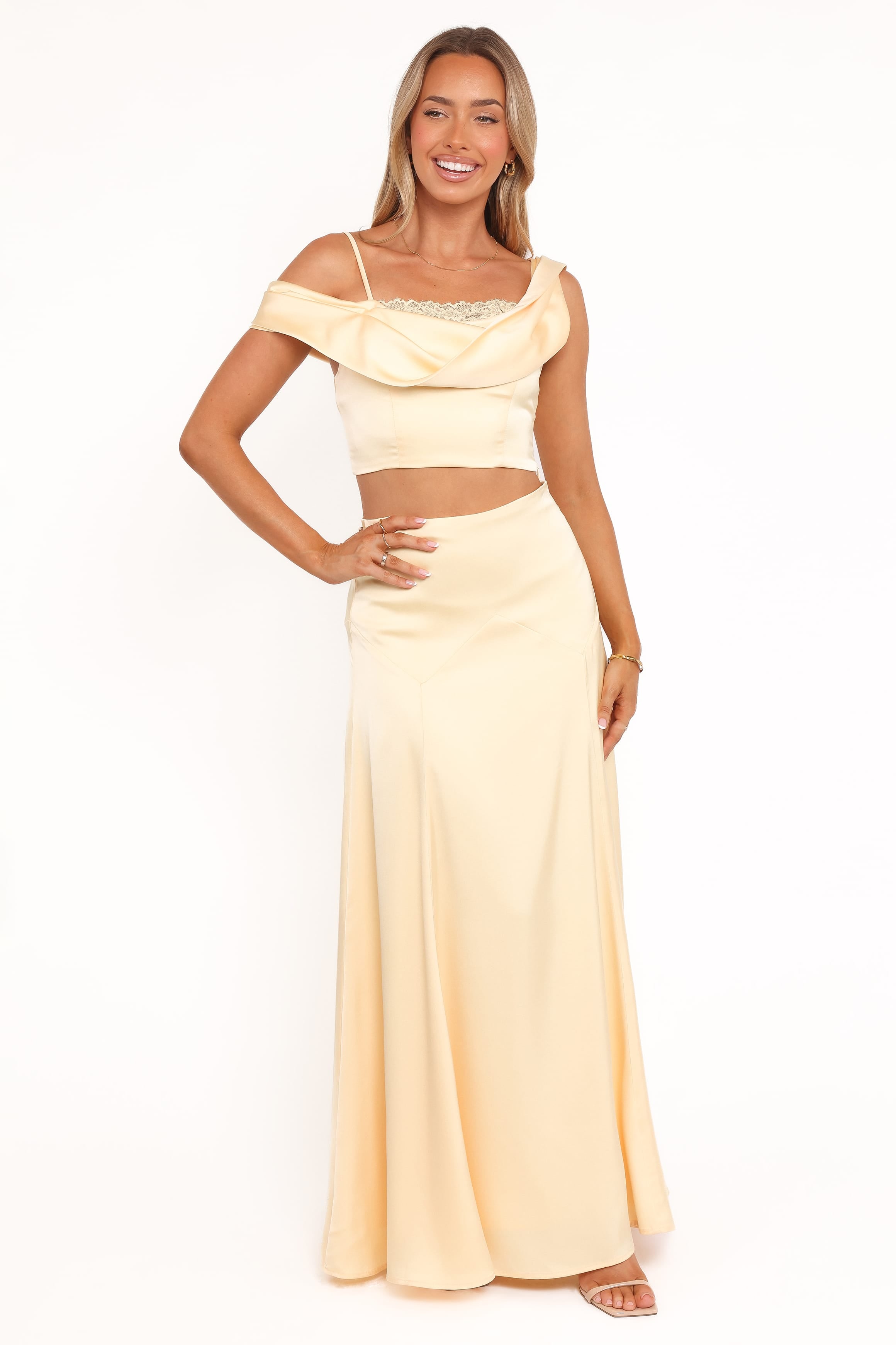 SETS Marylin Skirt Set - Butter Yellow