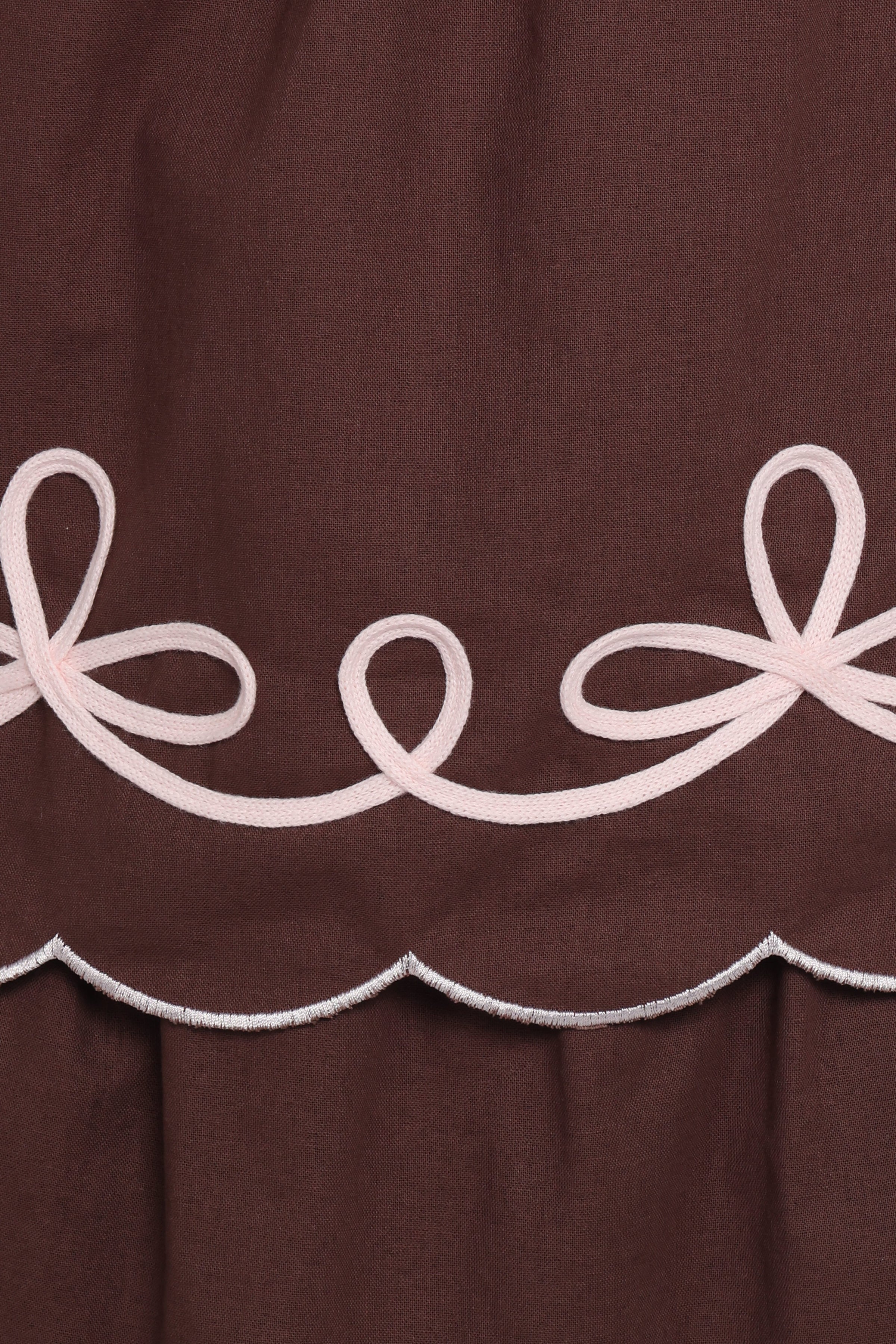 SETS Michelle Mini Skirt Set - Chocolate