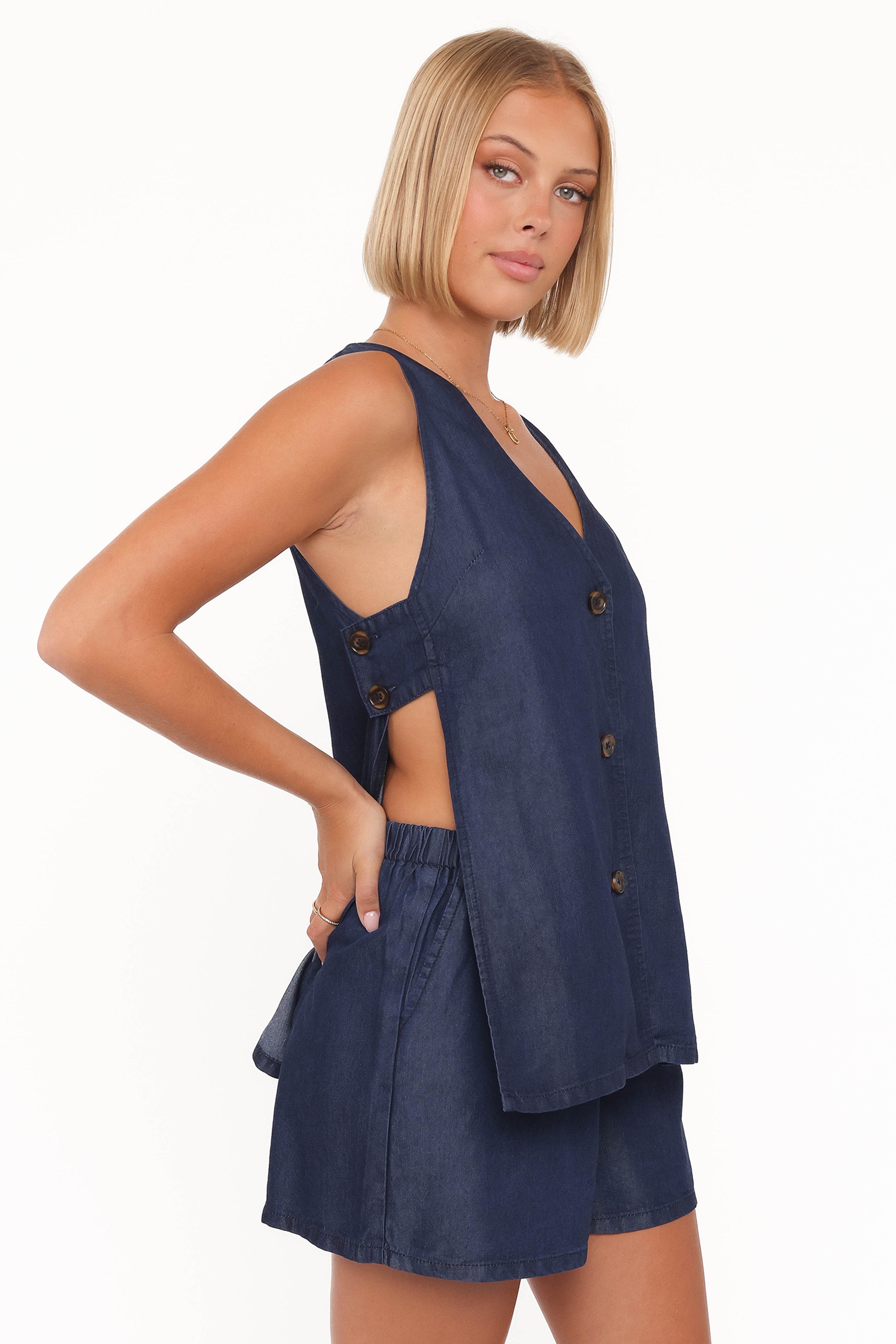 SETS Miller Short Set - Chambray